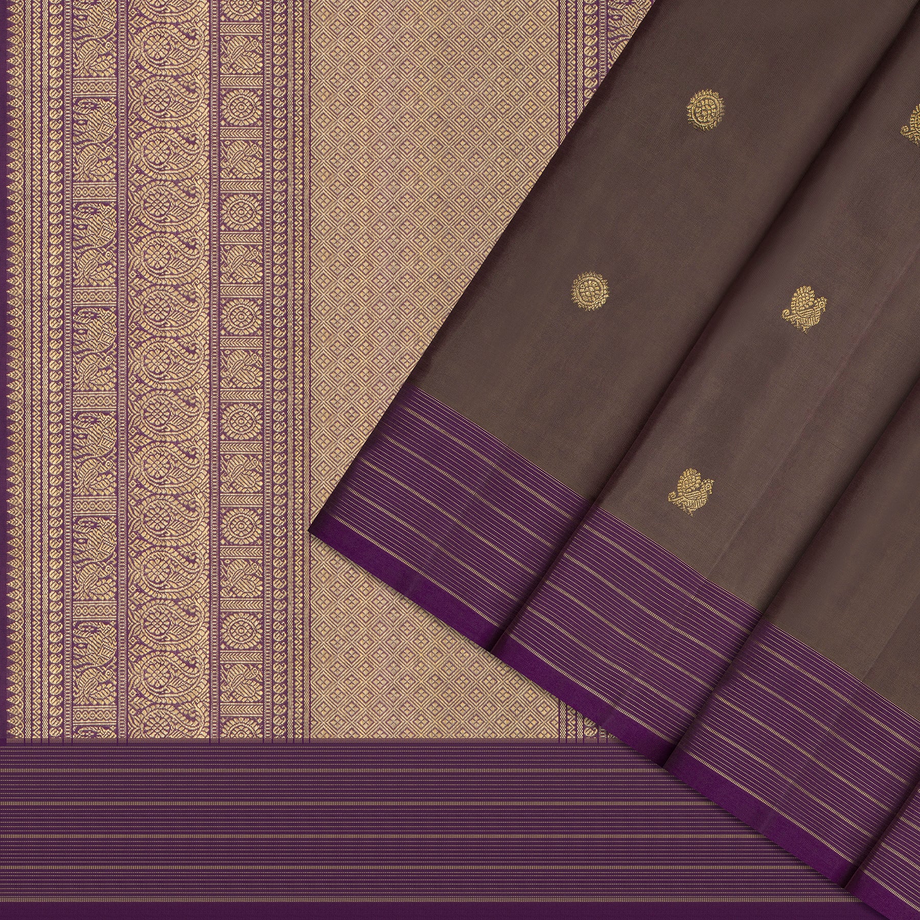 Kanakavalli Kanjivaram Silk Sari 25-615-HS001-05273 - Cover View