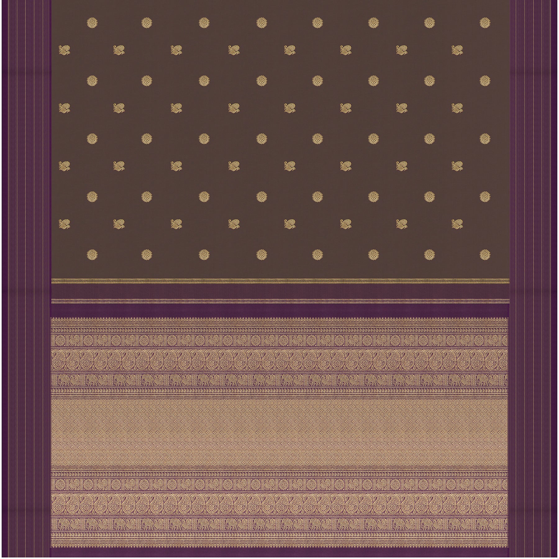 Kanakavalli Kanjivaram Silk Sari 25-615-HS001-05273 - Full View
