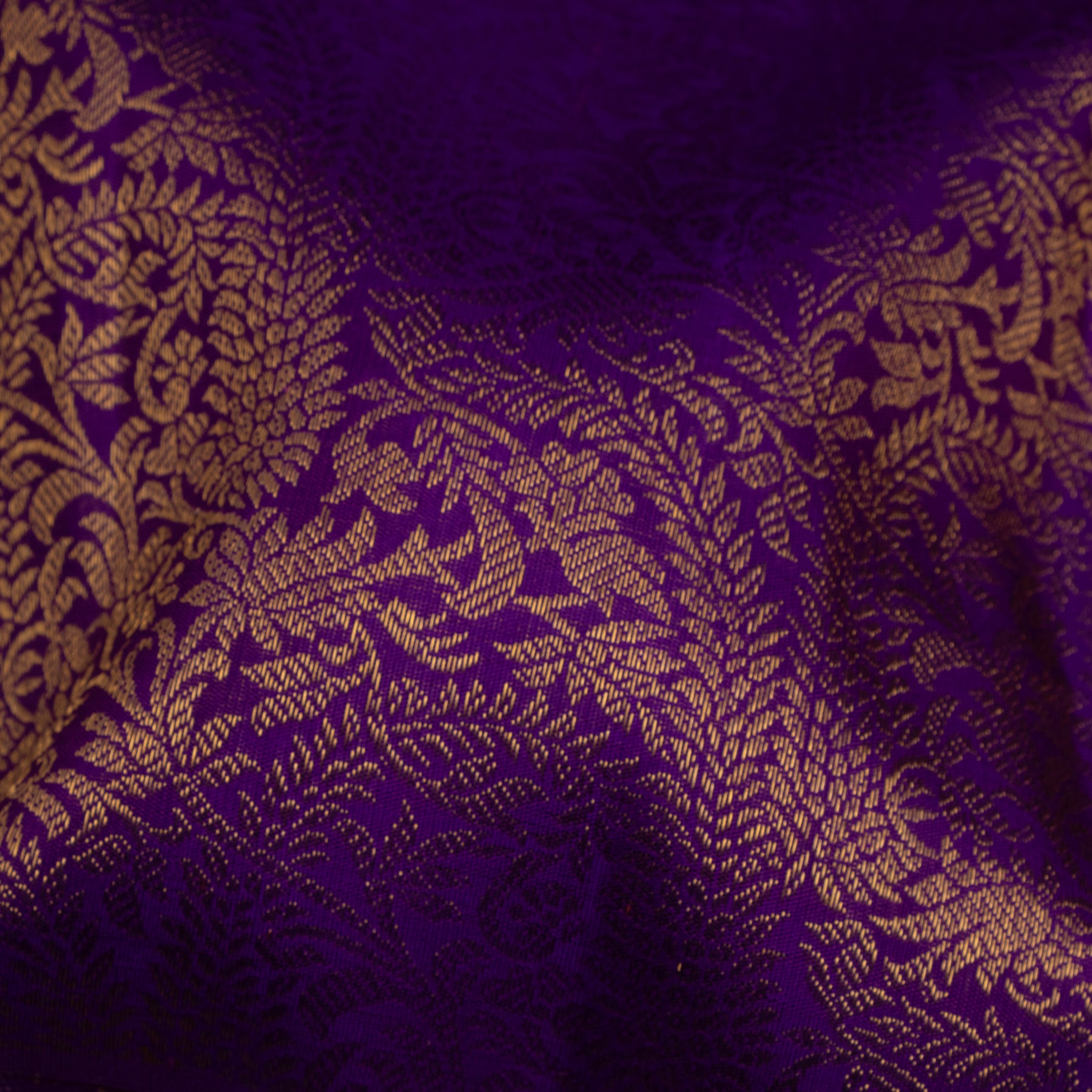 Kanakavalli Kanjivaram Silk Sari 25-615-HS001-05711 - Fabric View