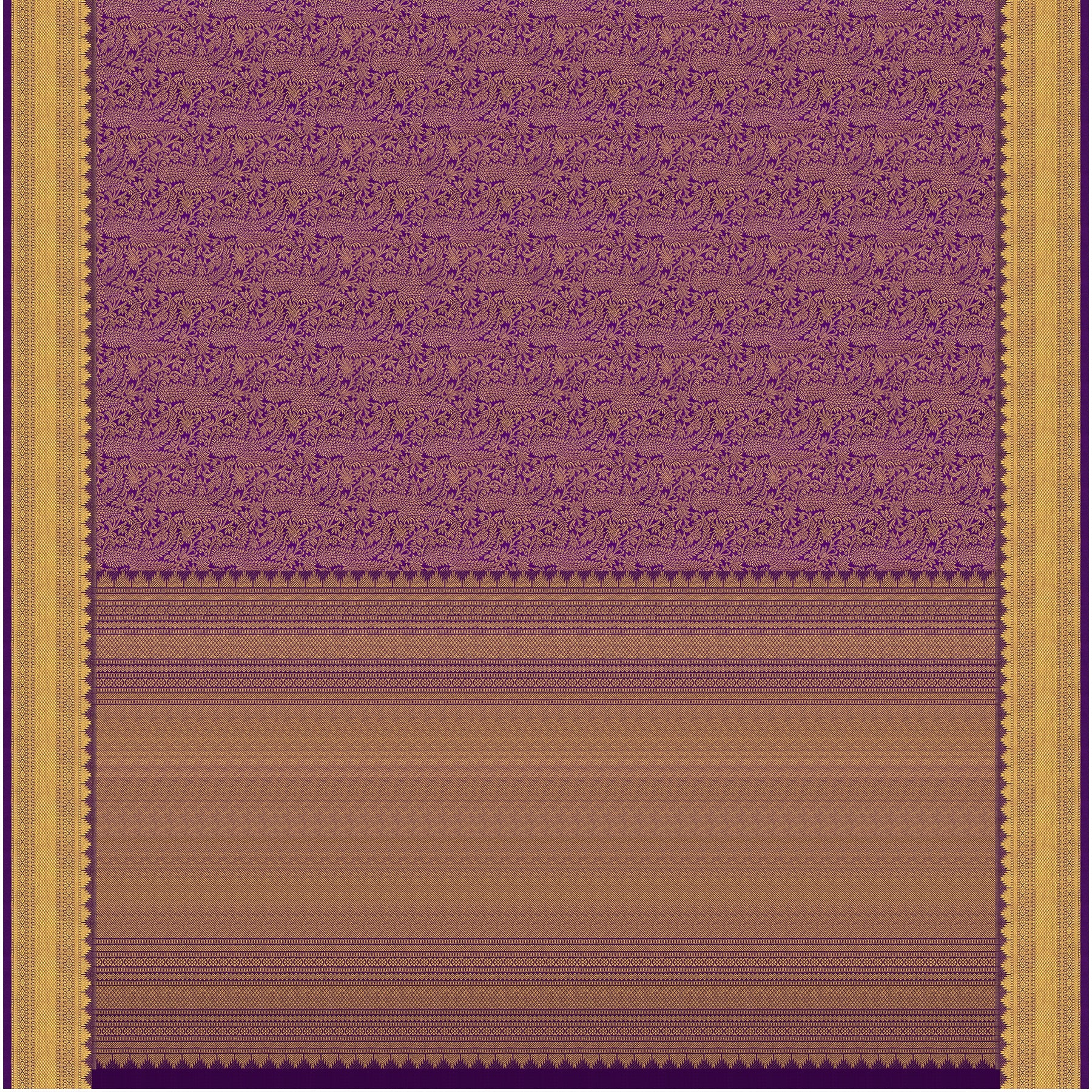 Kanakavalli Kanjivaram Silk Sari 25-615-HS001-05711 - Full View