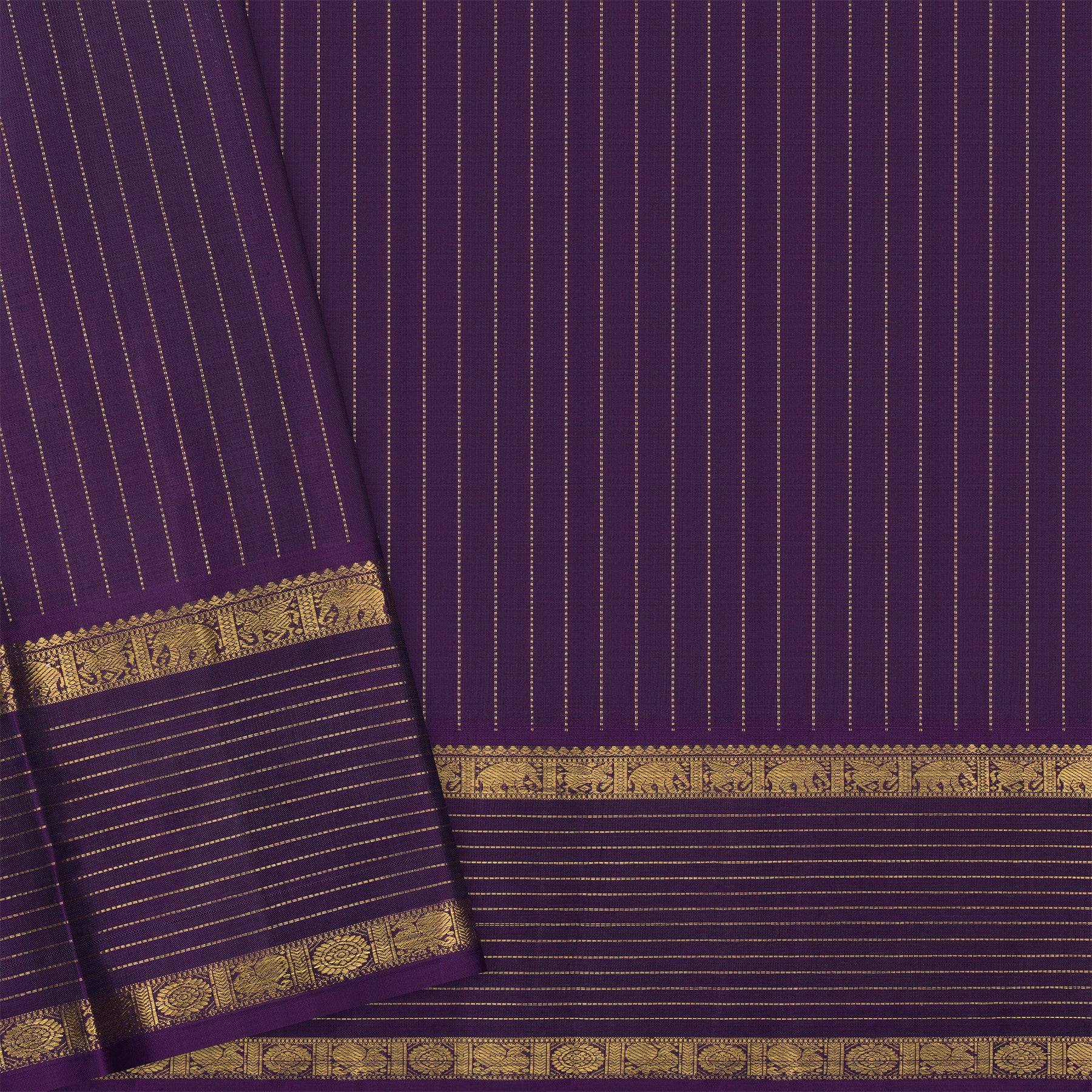 Kanakavalli Kanjivaram Silk Sari 25-615-HS001-05720 - Blouse View