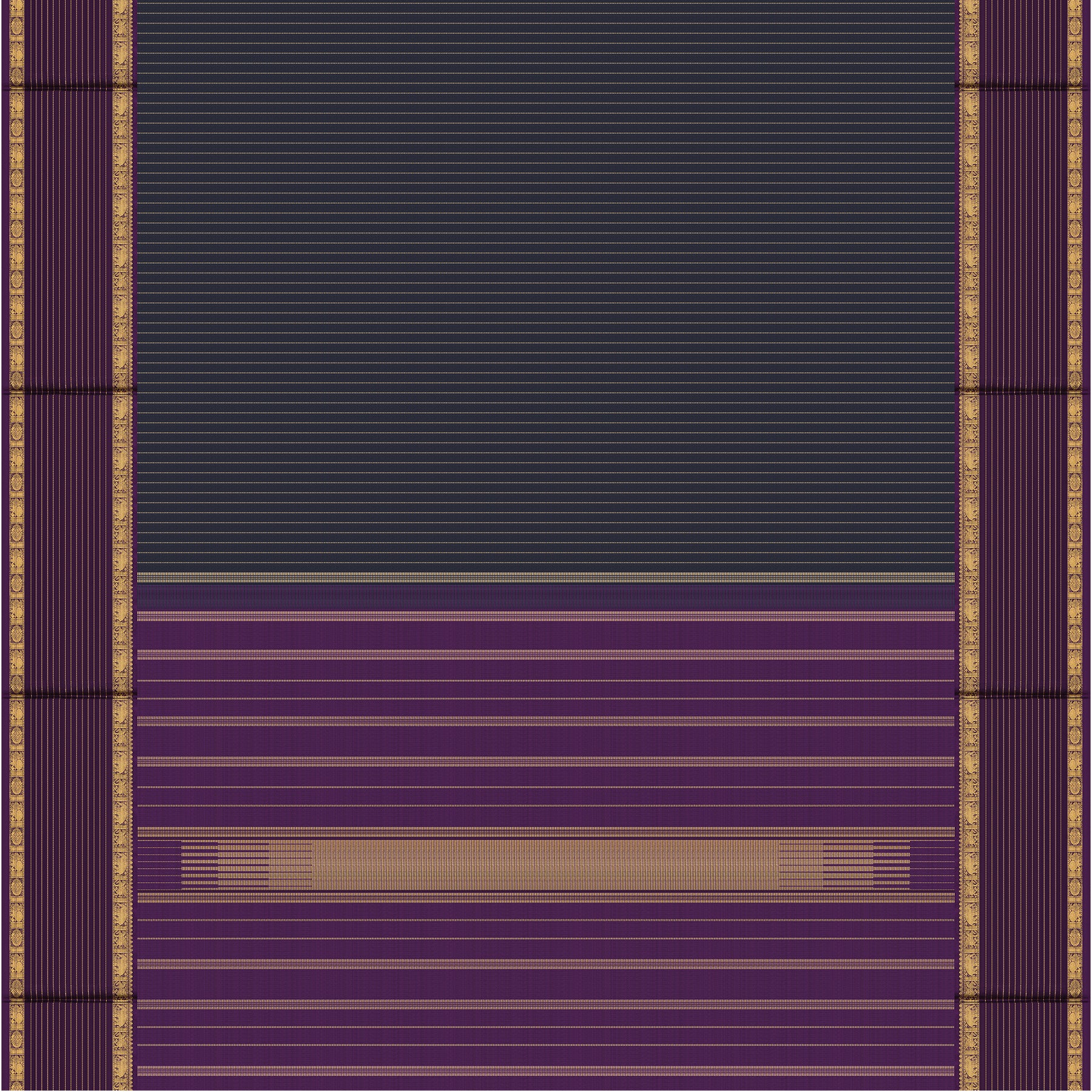 Kanakavalli Kanjivaram Silk Sari 25-615-HS001-05720 - Full View