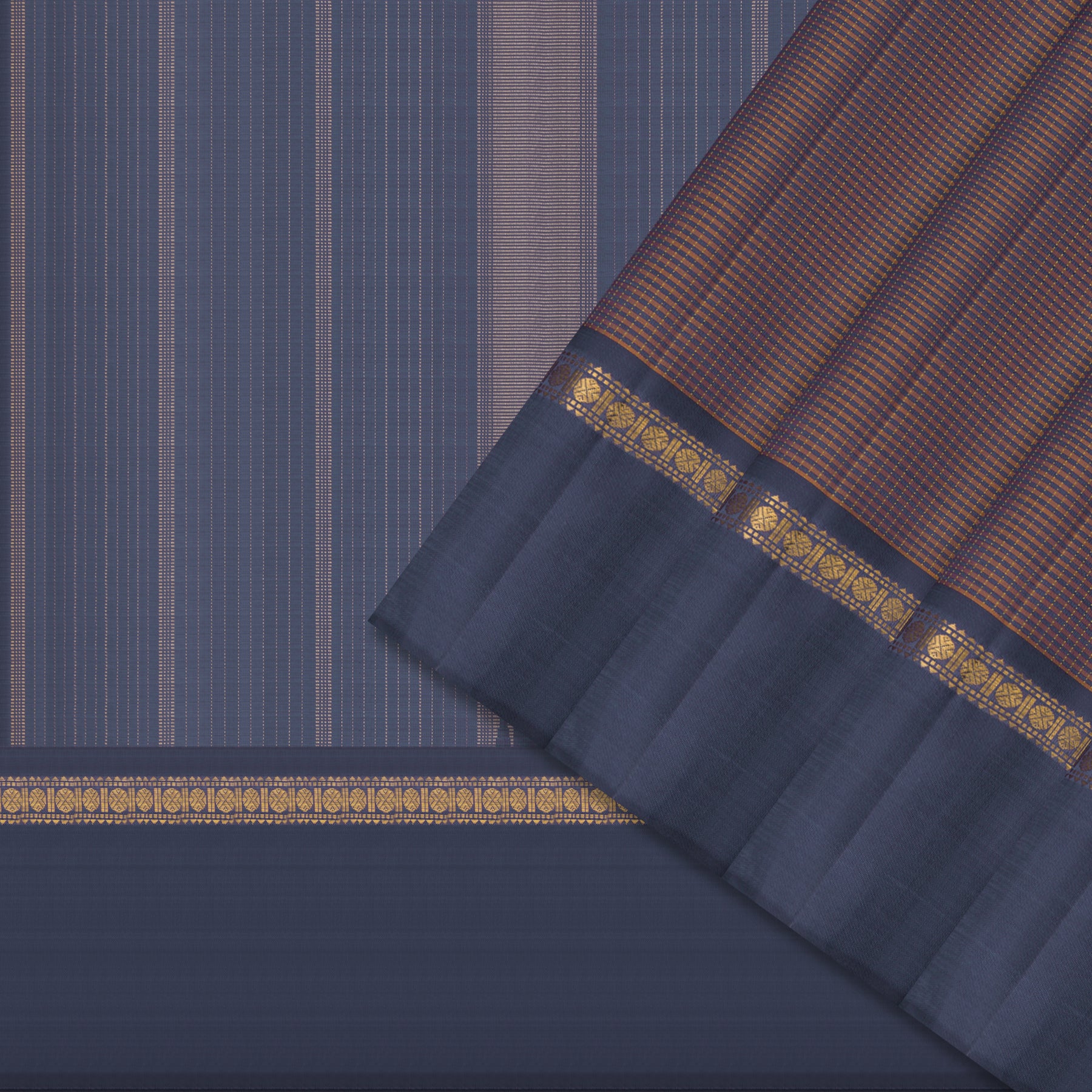 Kanakavalli Kanjivaram Silk Sari 25-615-HS001-05721 - Cover View