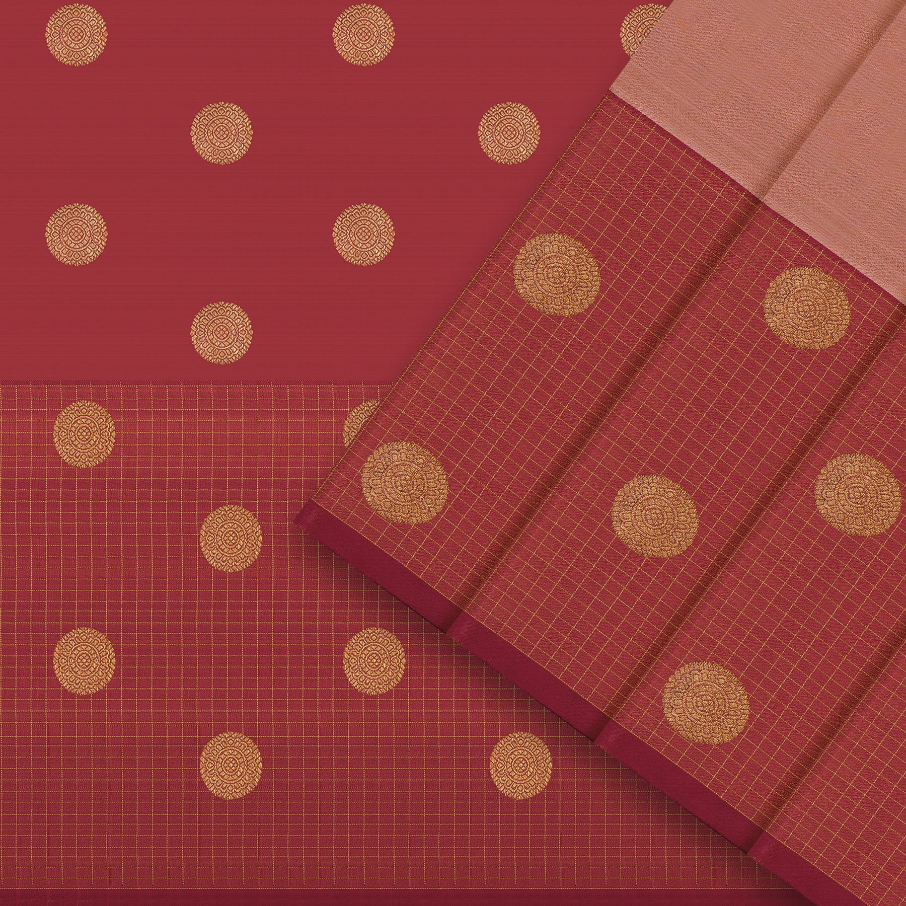 Kanakavalli Kanjivaram Silk Sari 25-615-HS001-05723 - Cover View