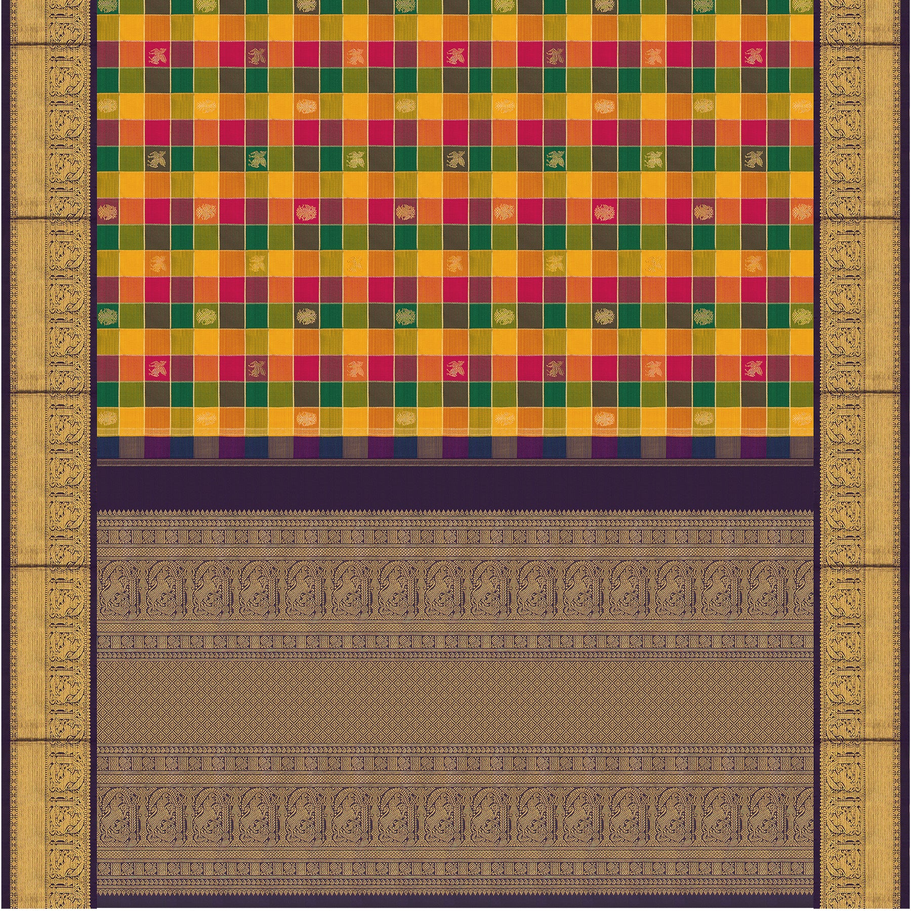 Kanakavalli Kanjivaram Silk Sari 25-615-HS001-05767