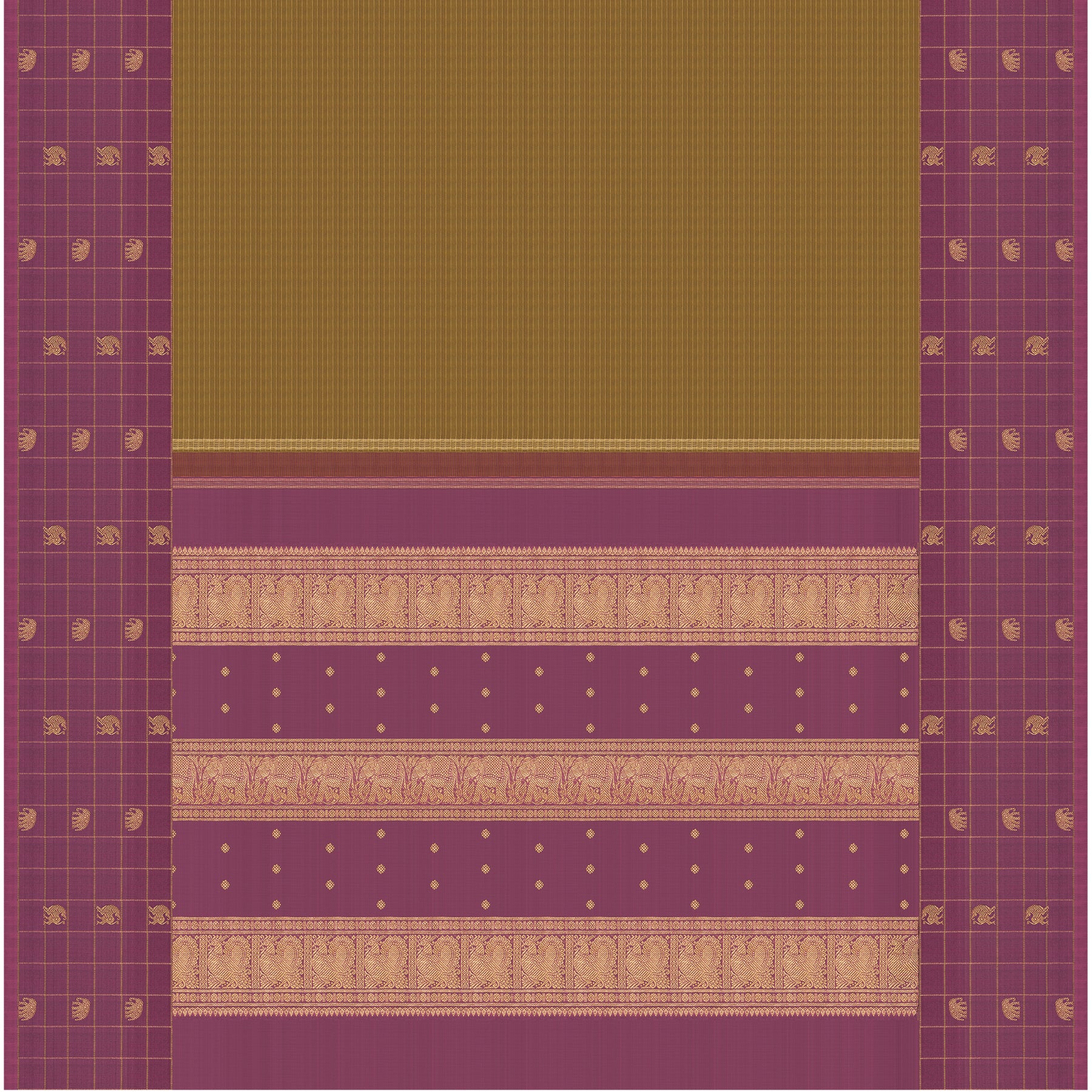 Kanakavalli Kanjivaram Silk Sari 25-615-HS001-06795 - Full View