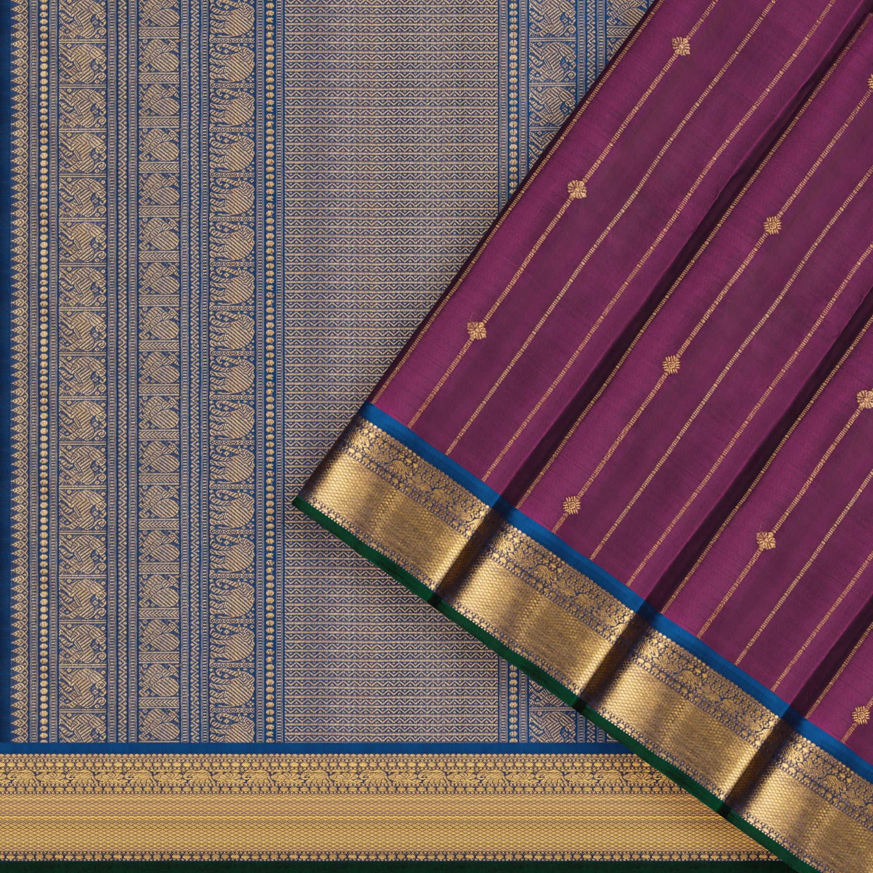 Kanakavalli Kanjivaram Silk Sari 25-615-HS001-06811 - Cover View