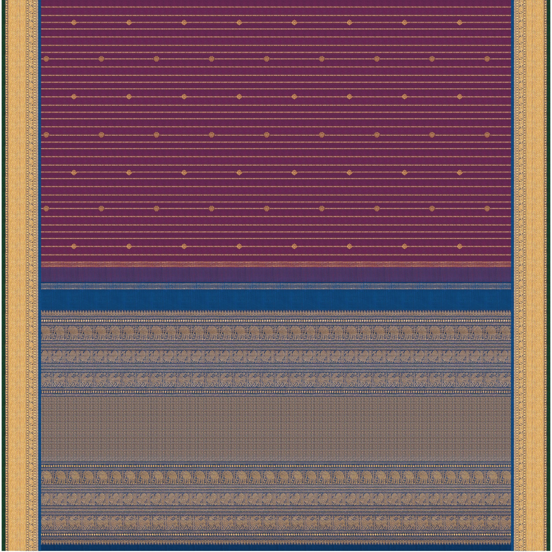 Kanakavalli Kanjivaram Silk Sari 25-615-HS001-06811 - Full View