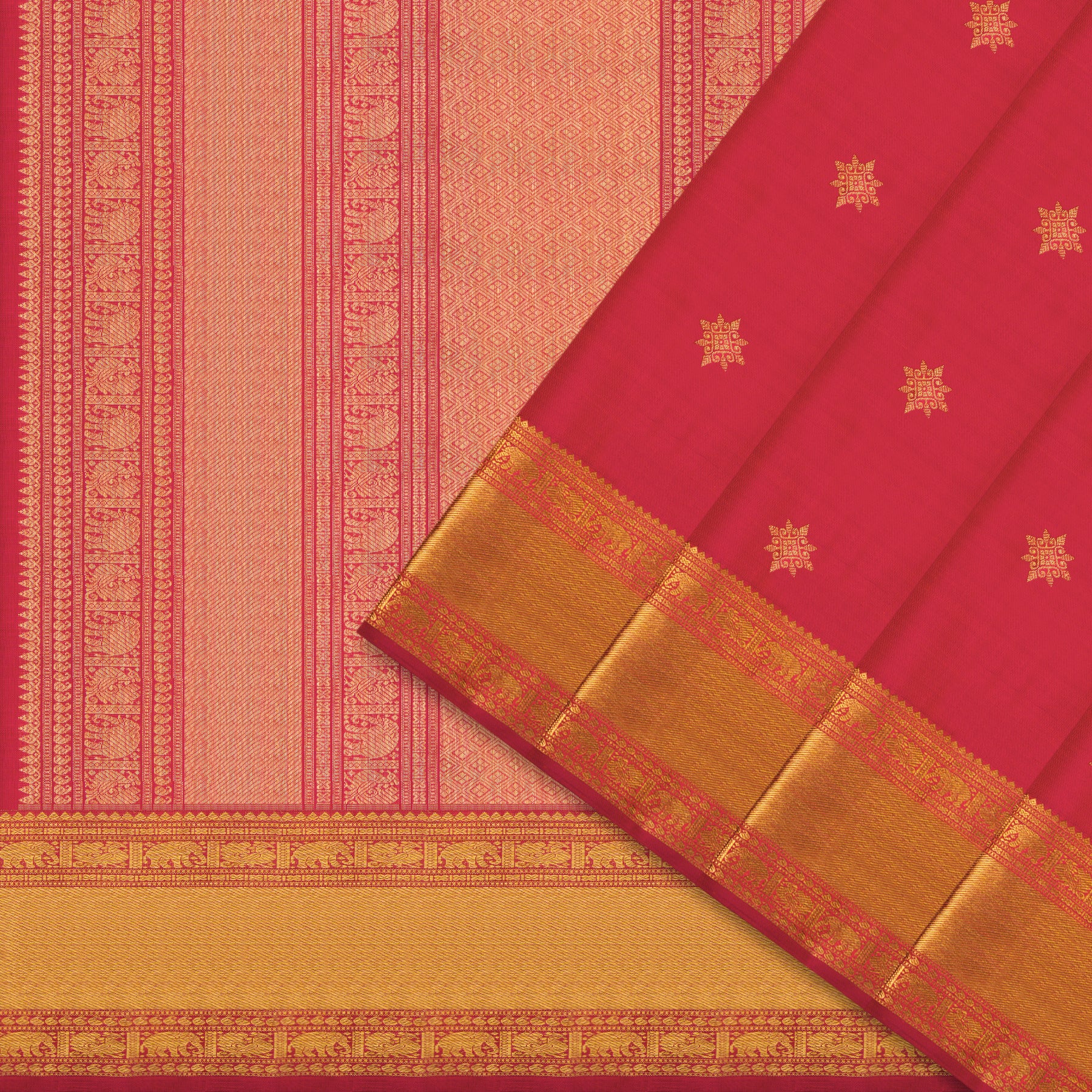 Kanakavalli Kanjivaram Silk Sari 25-615-HS001-06815 - Cover View