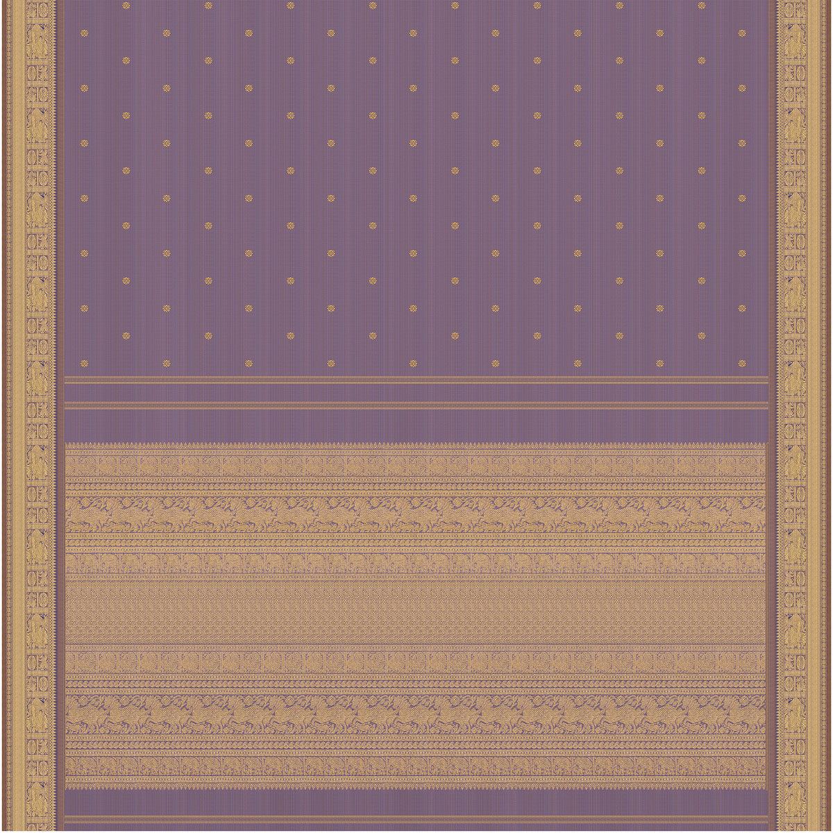 Kanakavalli Kanjivaram Silk Sari 25-615-HS001-06822 - Full View