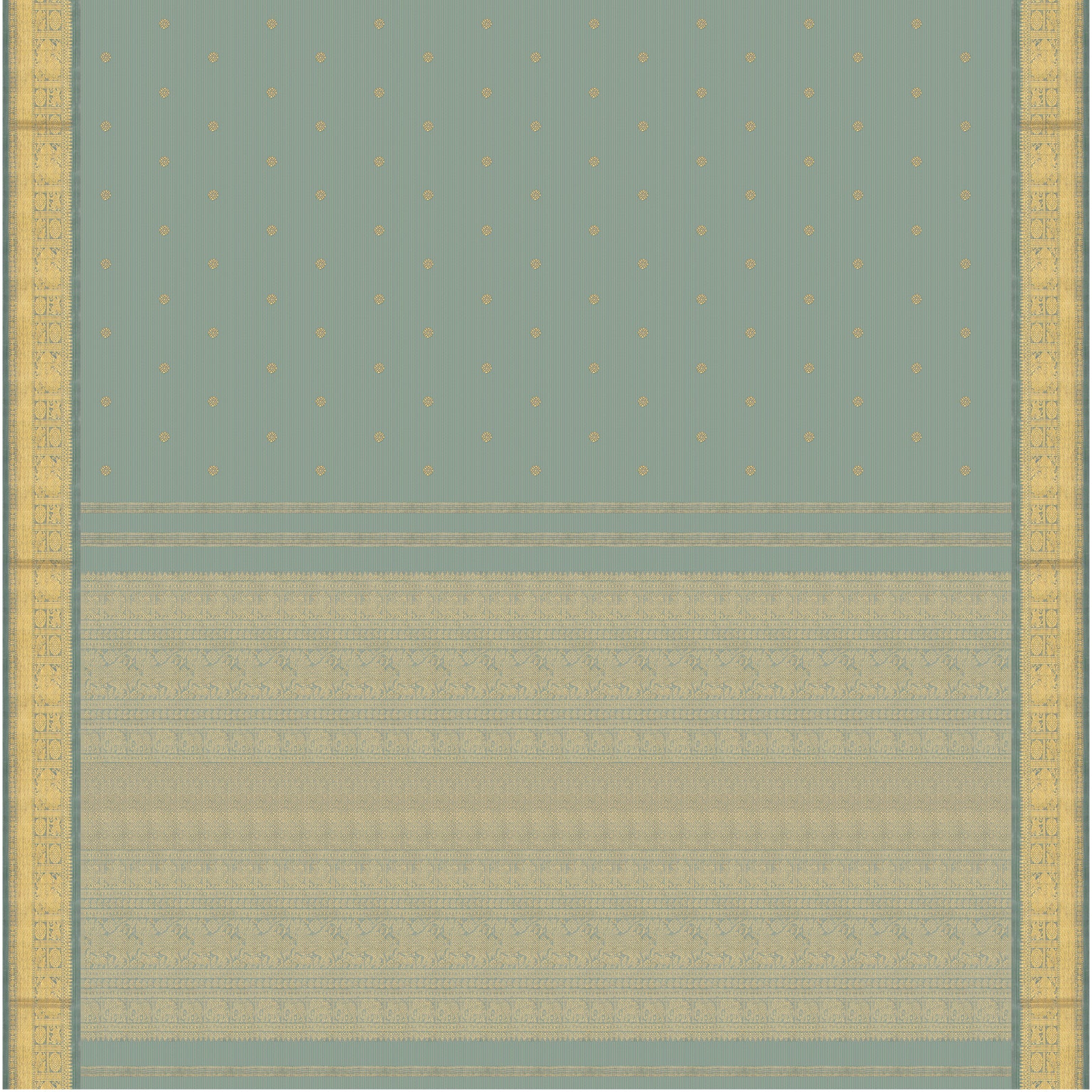 Kanakavalli Kanjivaram Silk Sari 25-615-HS001-06825 - Full View
