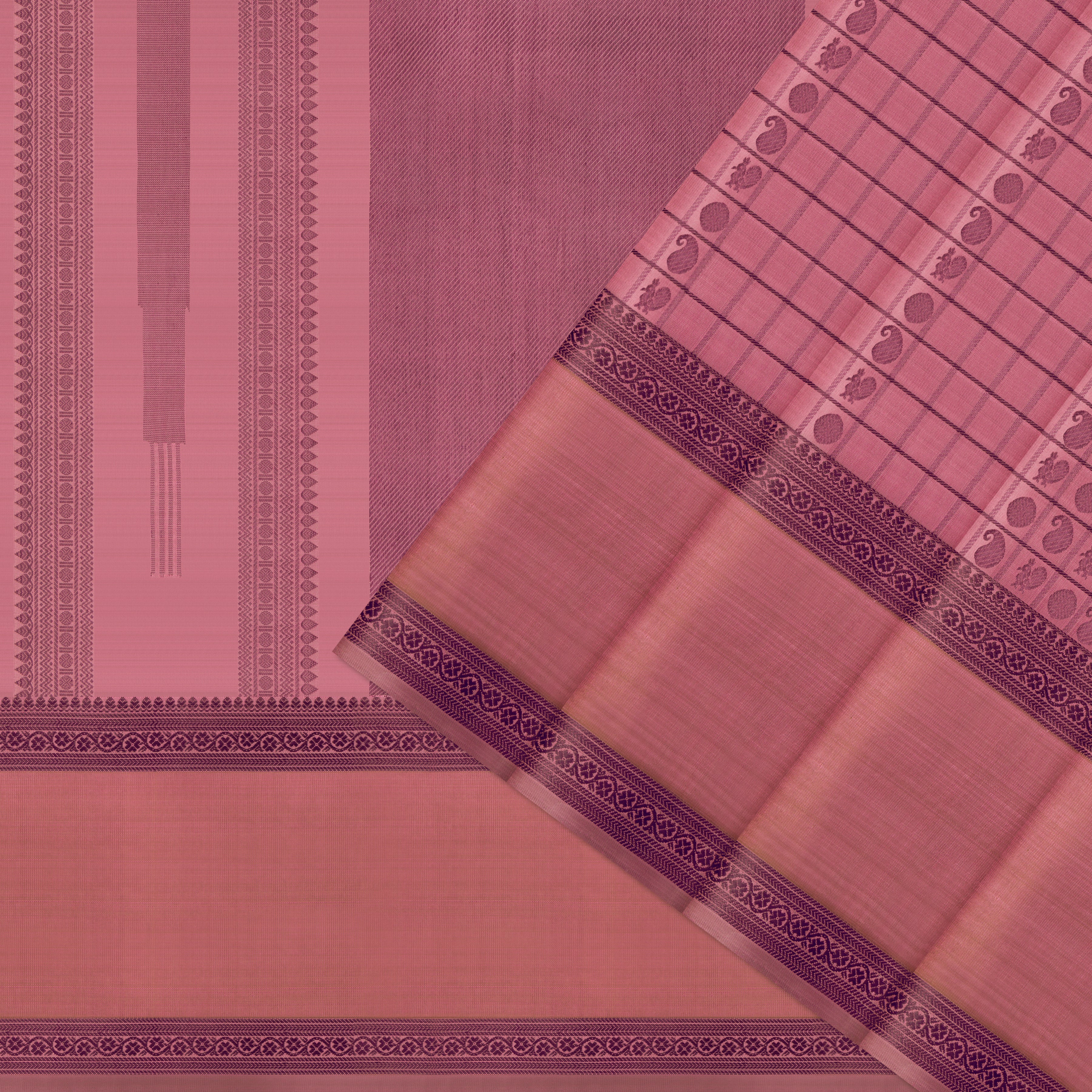 Kanakavalli Kanjivaram Silk Sari 25-615-HS001-06854 - Cover View
