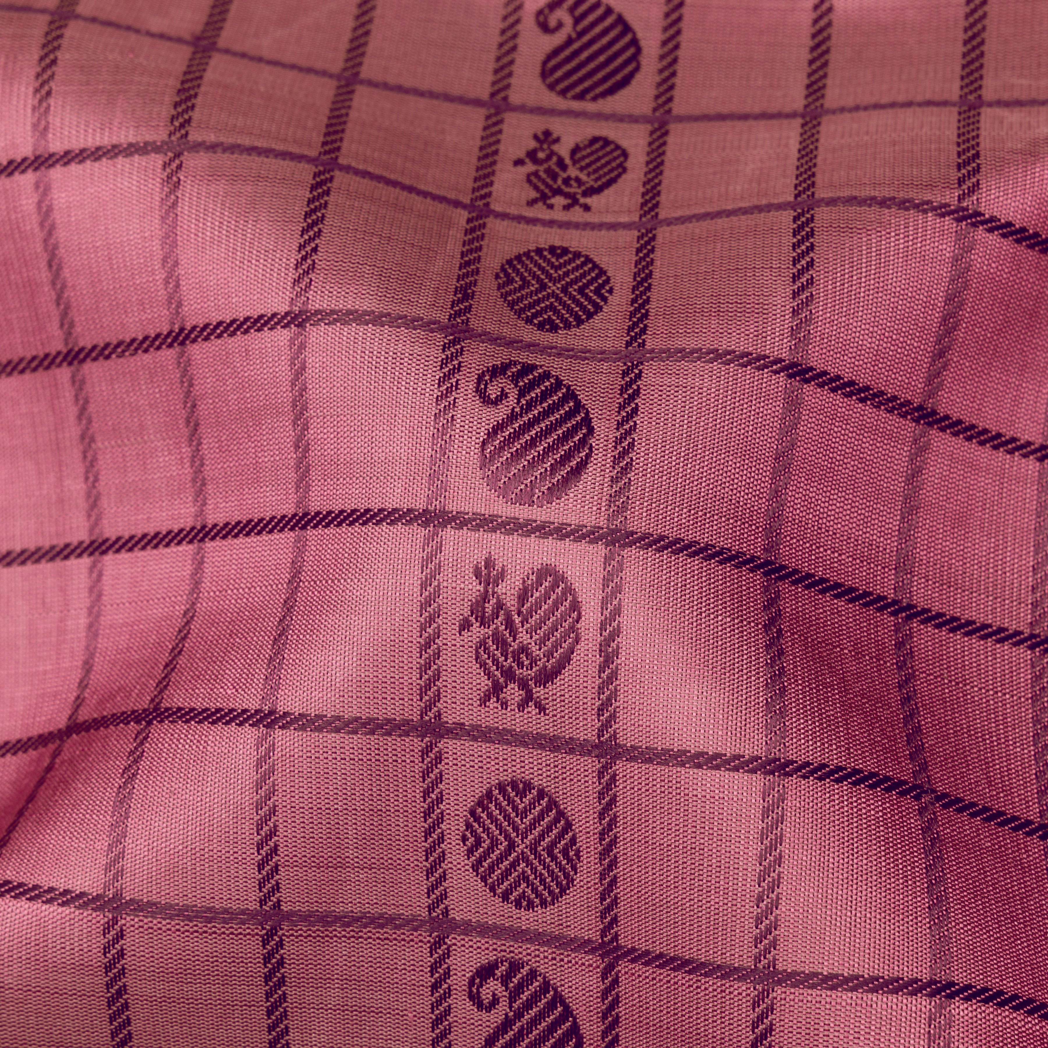 Kanakavalli Kanjivaram Silk Sari 25-615-HS001-06854 - Fabric View