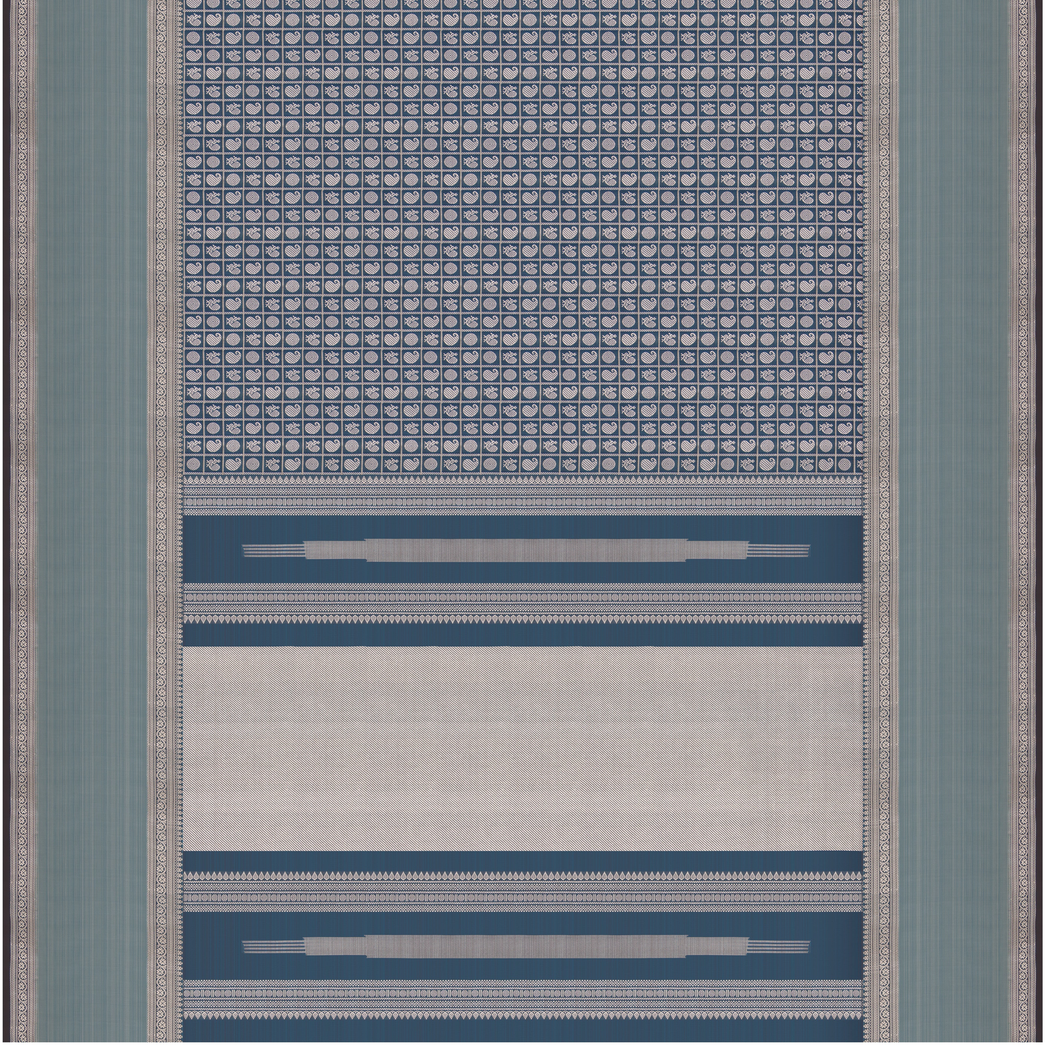 Kanakavalli Kanjivaram Silk Sari 25-615-HS001-06855 - Full View