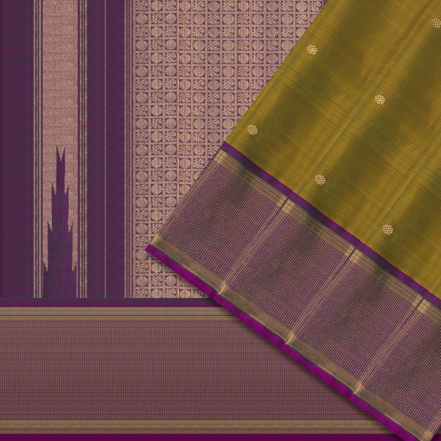 Kanakavalli Kanjivaram Silk Sari 25-615-HS001-06863 - Cover View