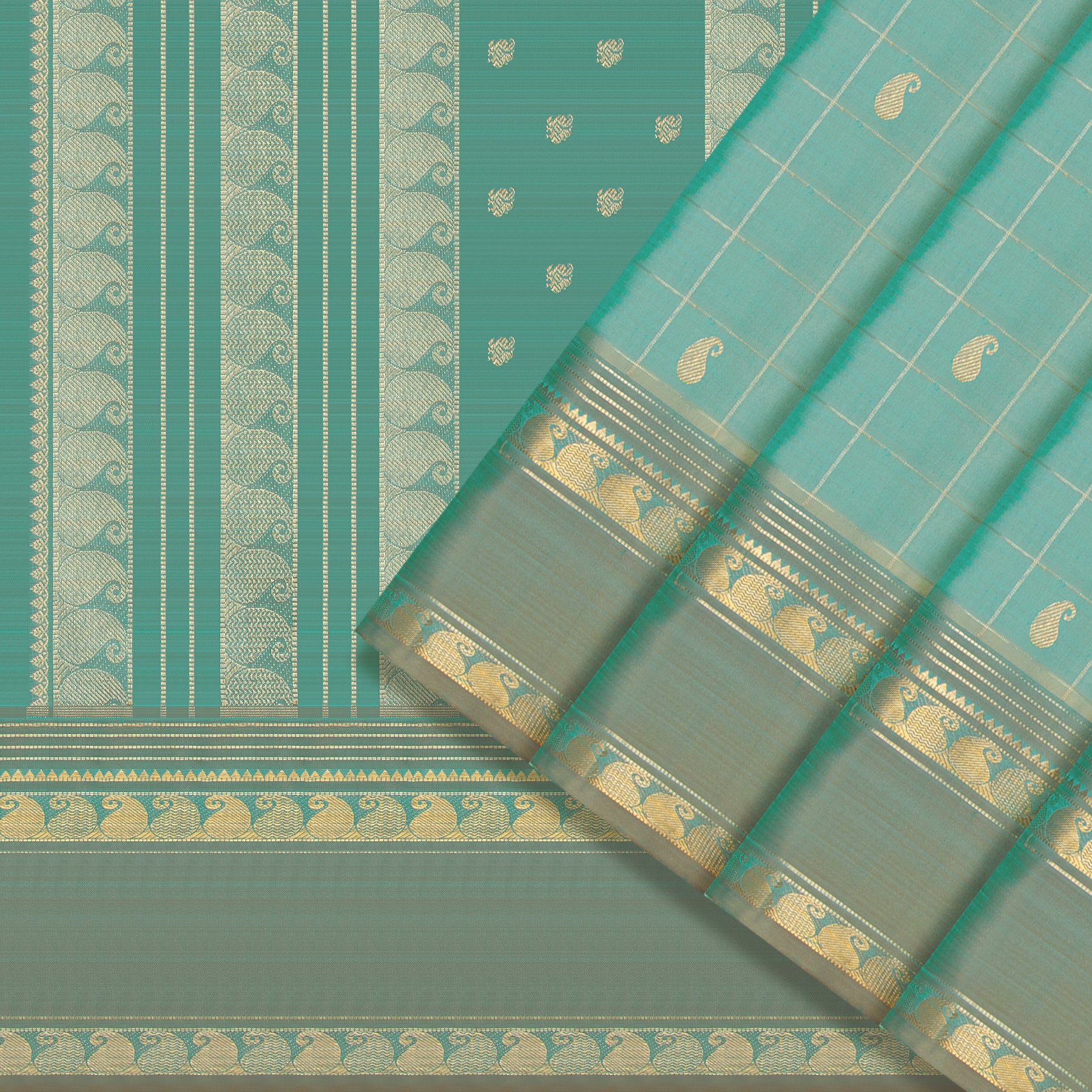 Kanakavalli Kanjivaram Silk Sari 25-615-HS001-07688 - Cover View