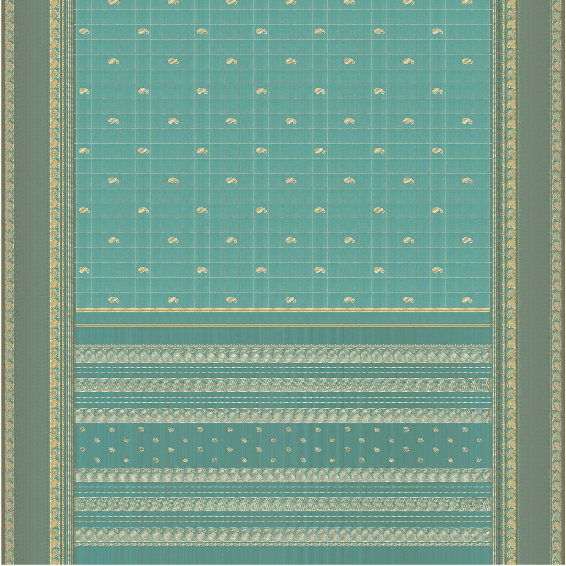 Kanakavalli Kanjivaram Silk Sari 25-615-HS001-07688 - Full View