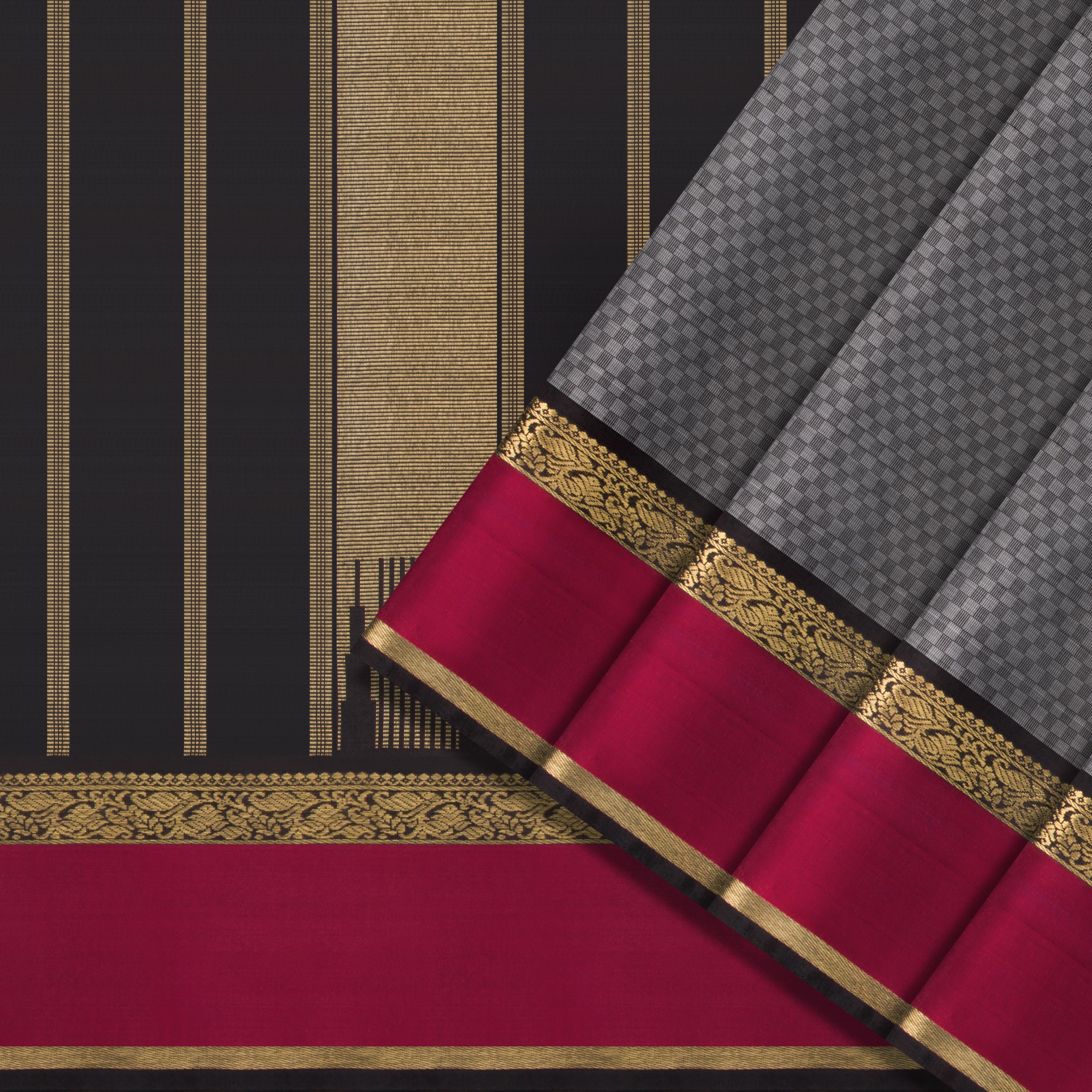 Kanakavalli Kanjivaram Silk Sari 25-615-HS001-07700 - Cover View