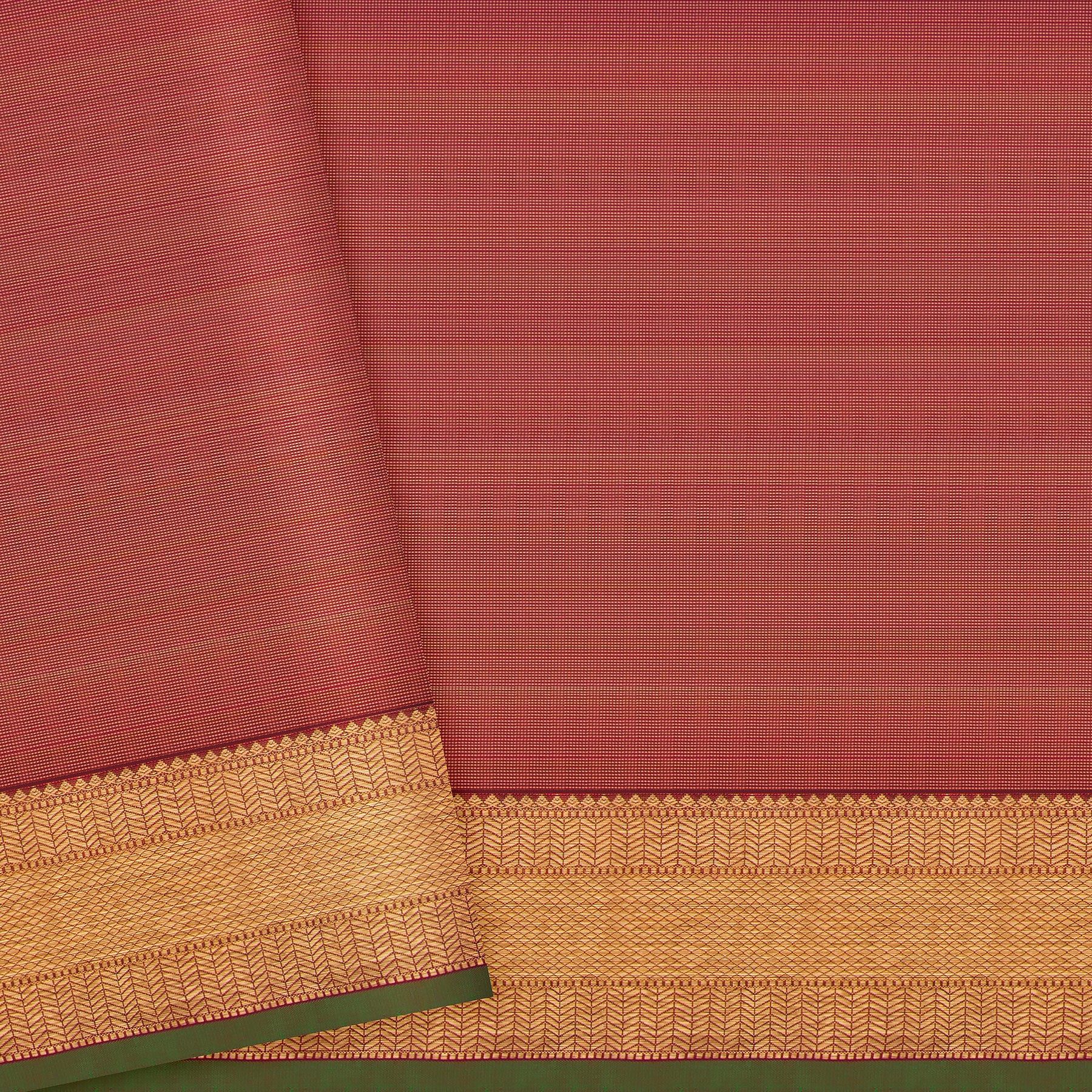 Kanakavalli Kanjivaram Silk Sari 25-615-HS001-07709 - Blouse View