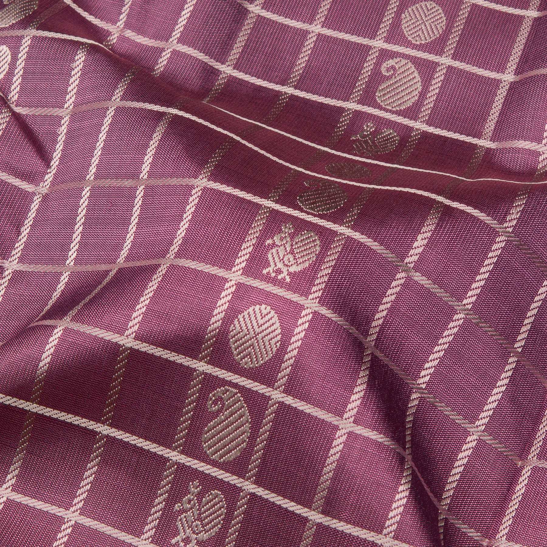 Kanakavalli Kanjivaram Silk Sari 25-615-HS001-07715 - Fabric View