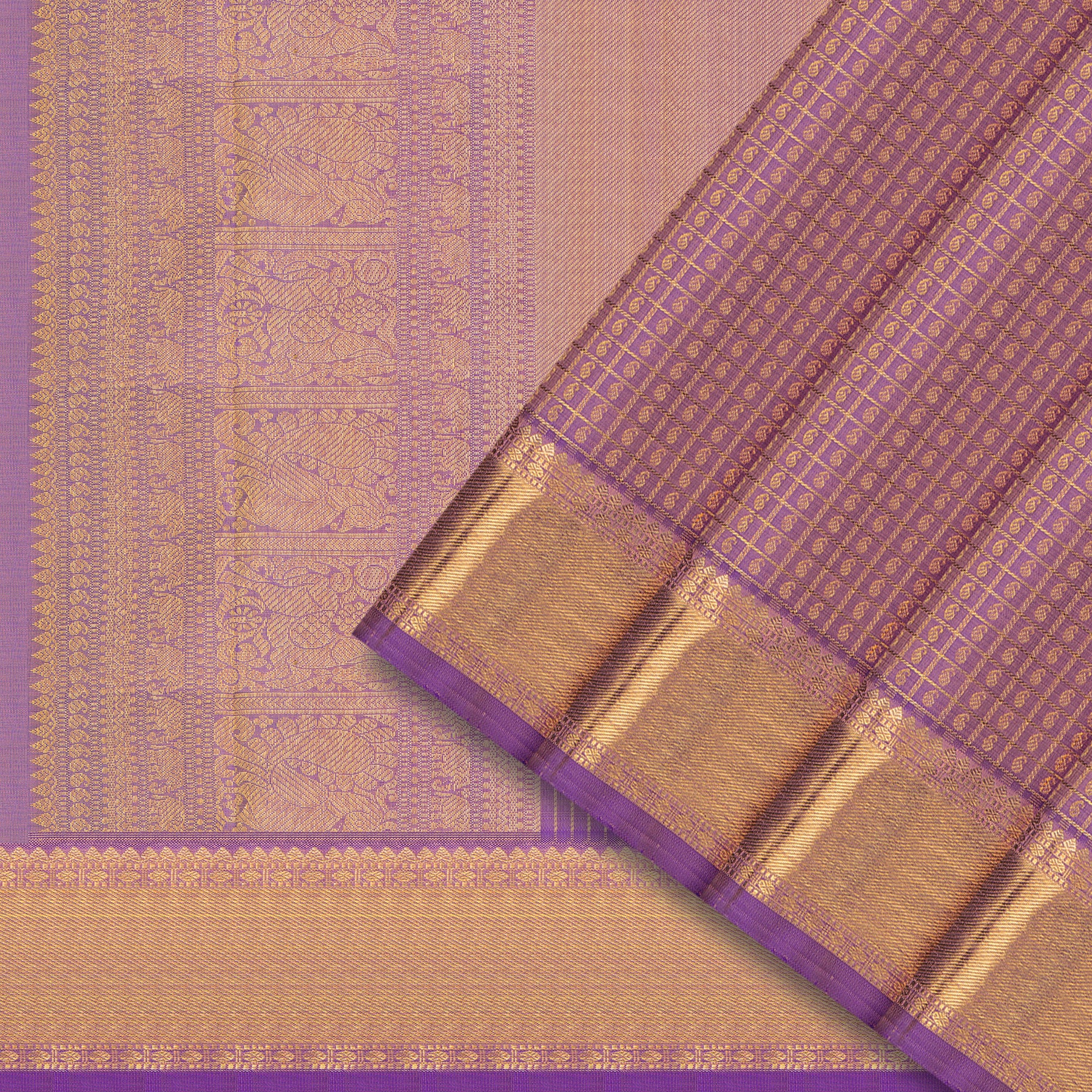 Kanakavalli Kanjivaram Silk Sari 25-615-HS001-07725 - Cover View
