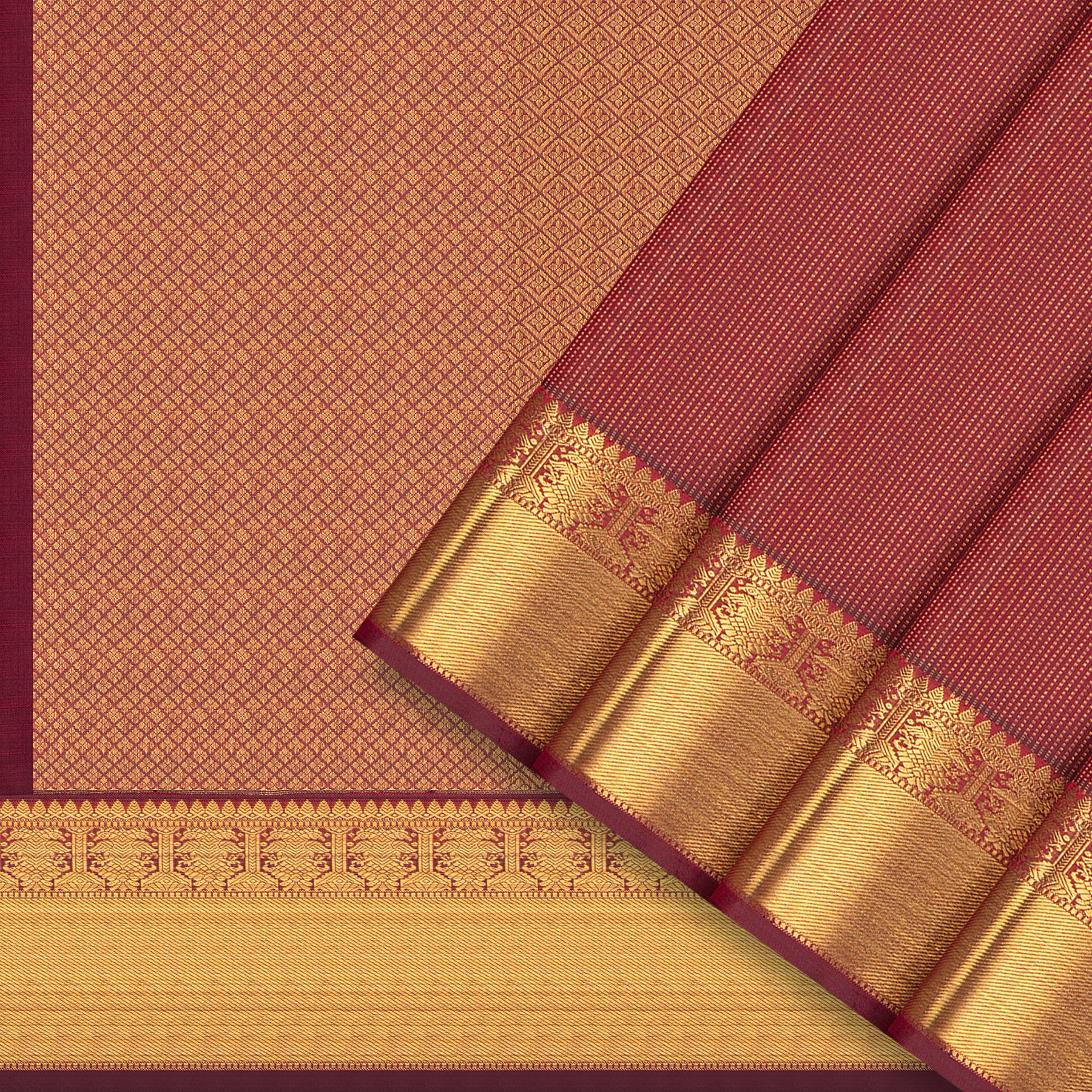 Kanakavalli Kanjivaram Silk Sari 25-615-HS001-07737 - Cover View