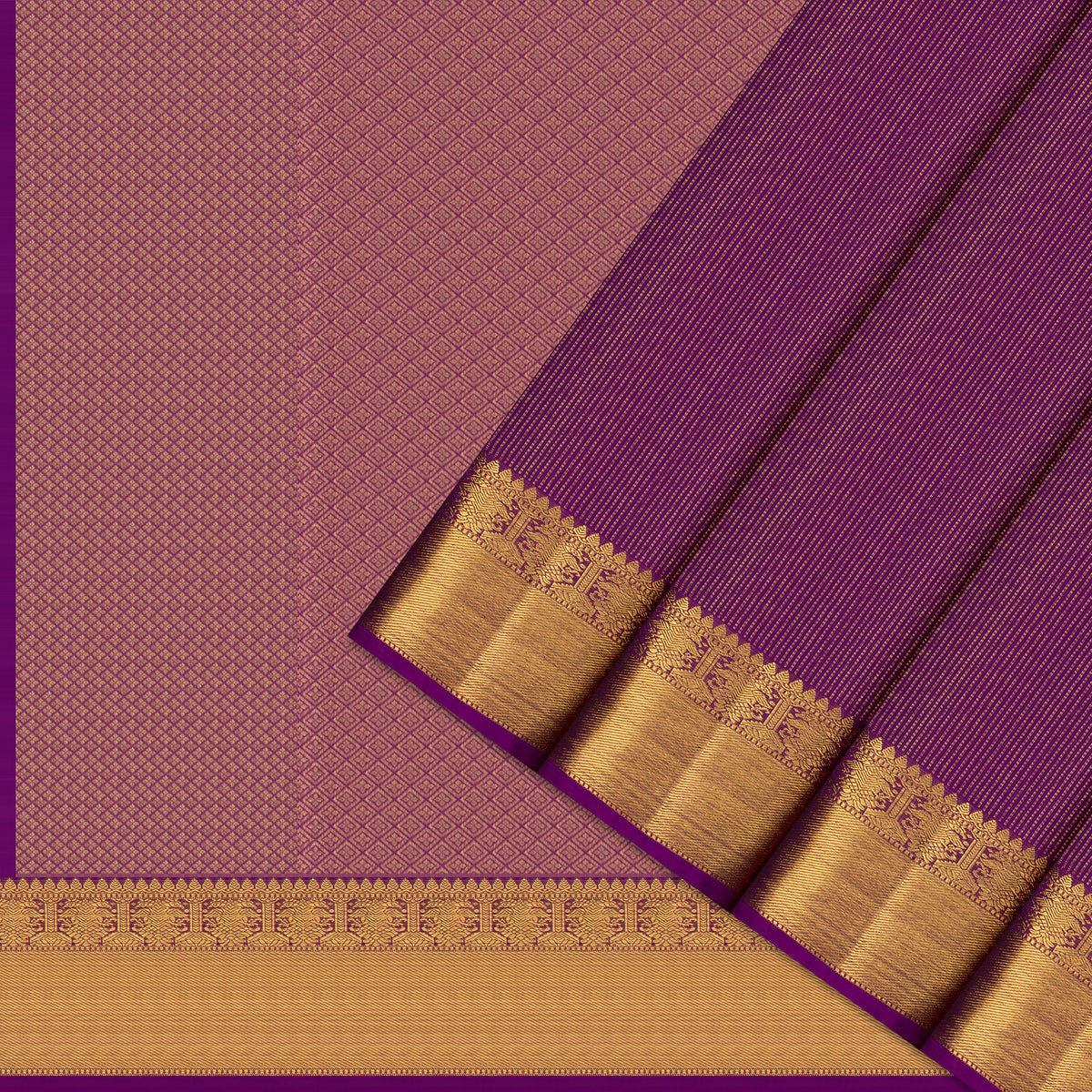 Kanakavalli Kanjivaram Silk Sari 25-615-HS001-07740 - Cover View