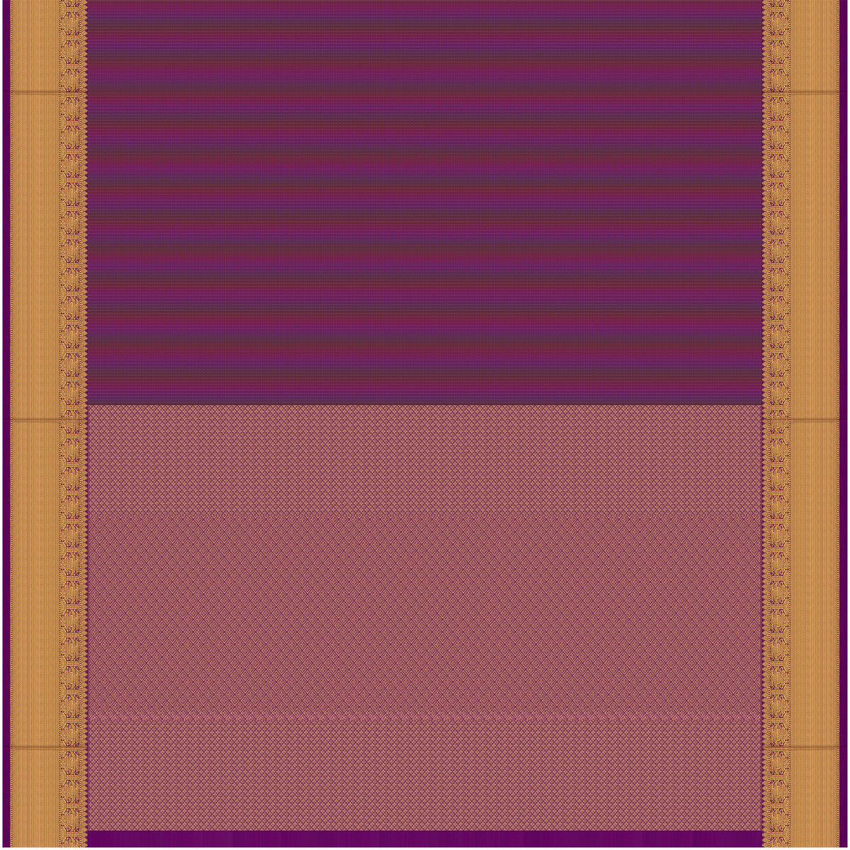 Kanakavalli Kanjivaram Silk Sari 25-615-HS001-07740 - Full View