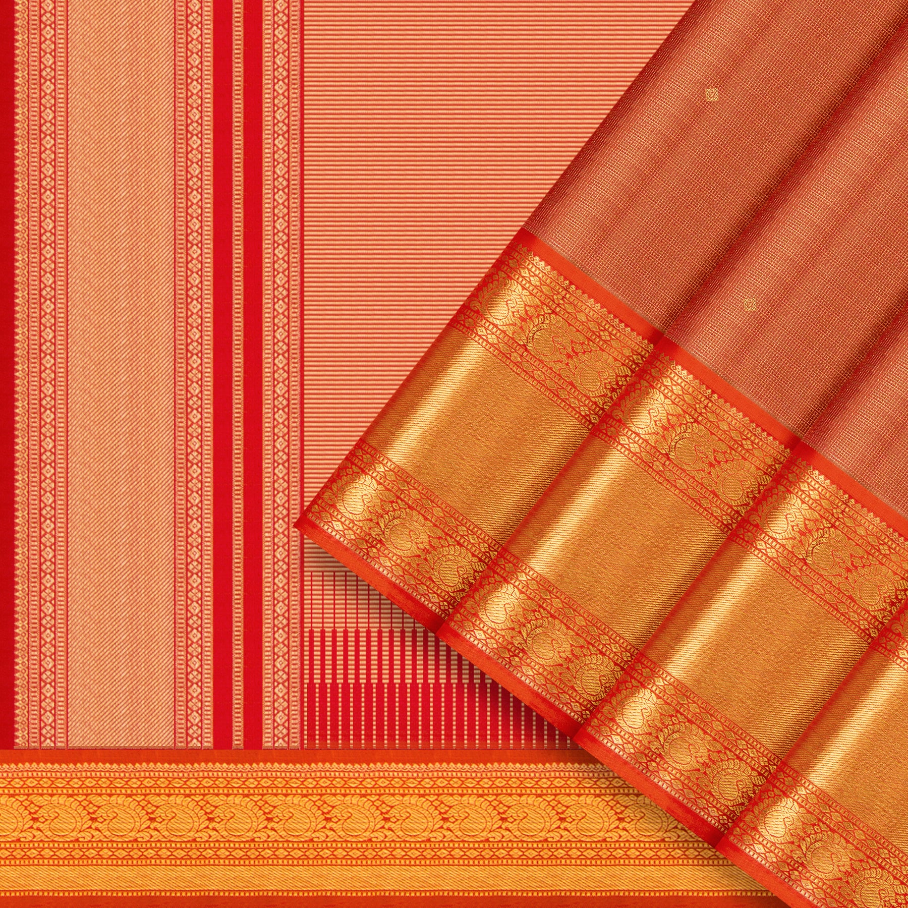 Kanakavalli Kanjivaram Silk Sari 25-615-HS001-07742 - Cover View