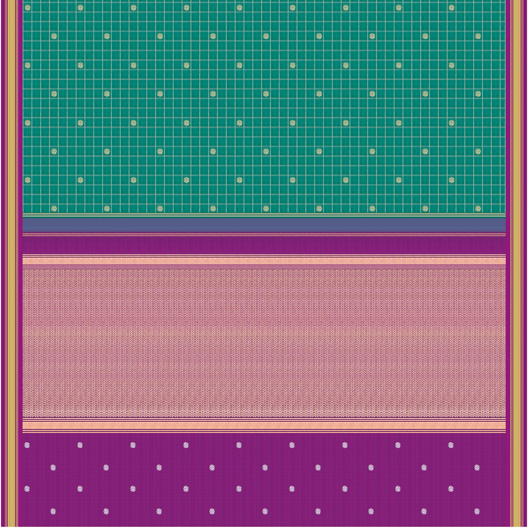Kanakavalli Kanjivaram Silk Sari 25-615-HS001-07753 - Full View