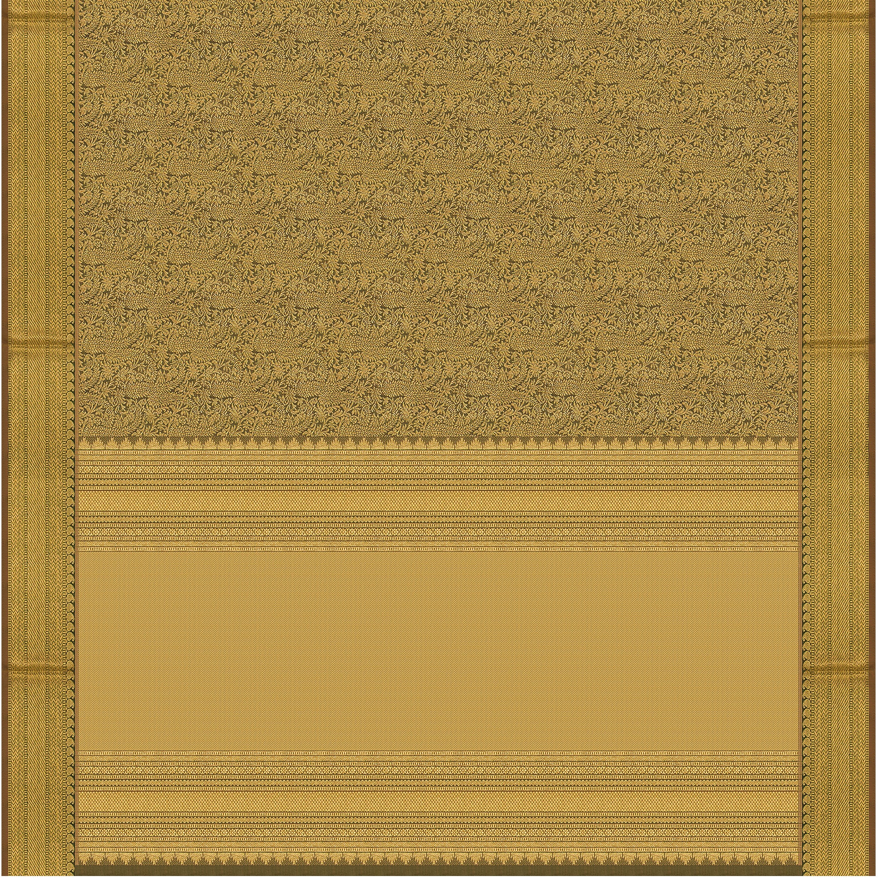 Kanakavalli Kanjivaram Silk Sari 25-615-HS001-08502 - Full View