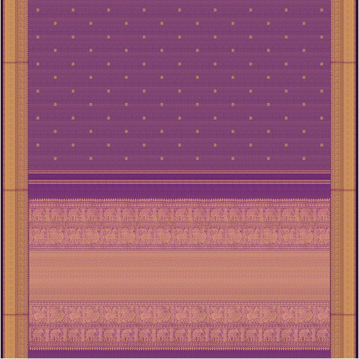 Kanakavalli Kanjivaram Silk Sari 25-615-HS001-08515 - Full View