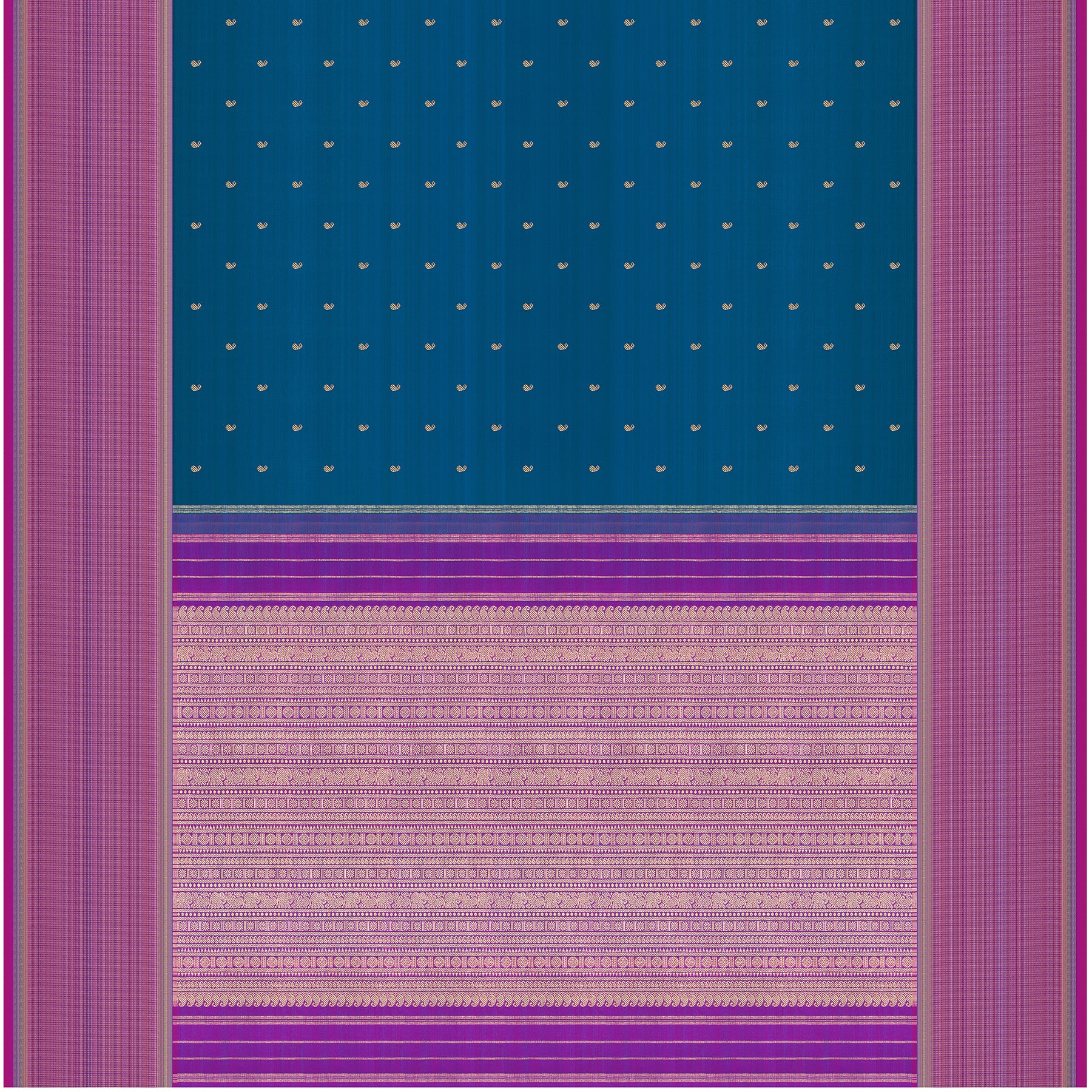 Kanakavalli Kanjivaram Silk Sari 25-615-HS001-08516 - Full View