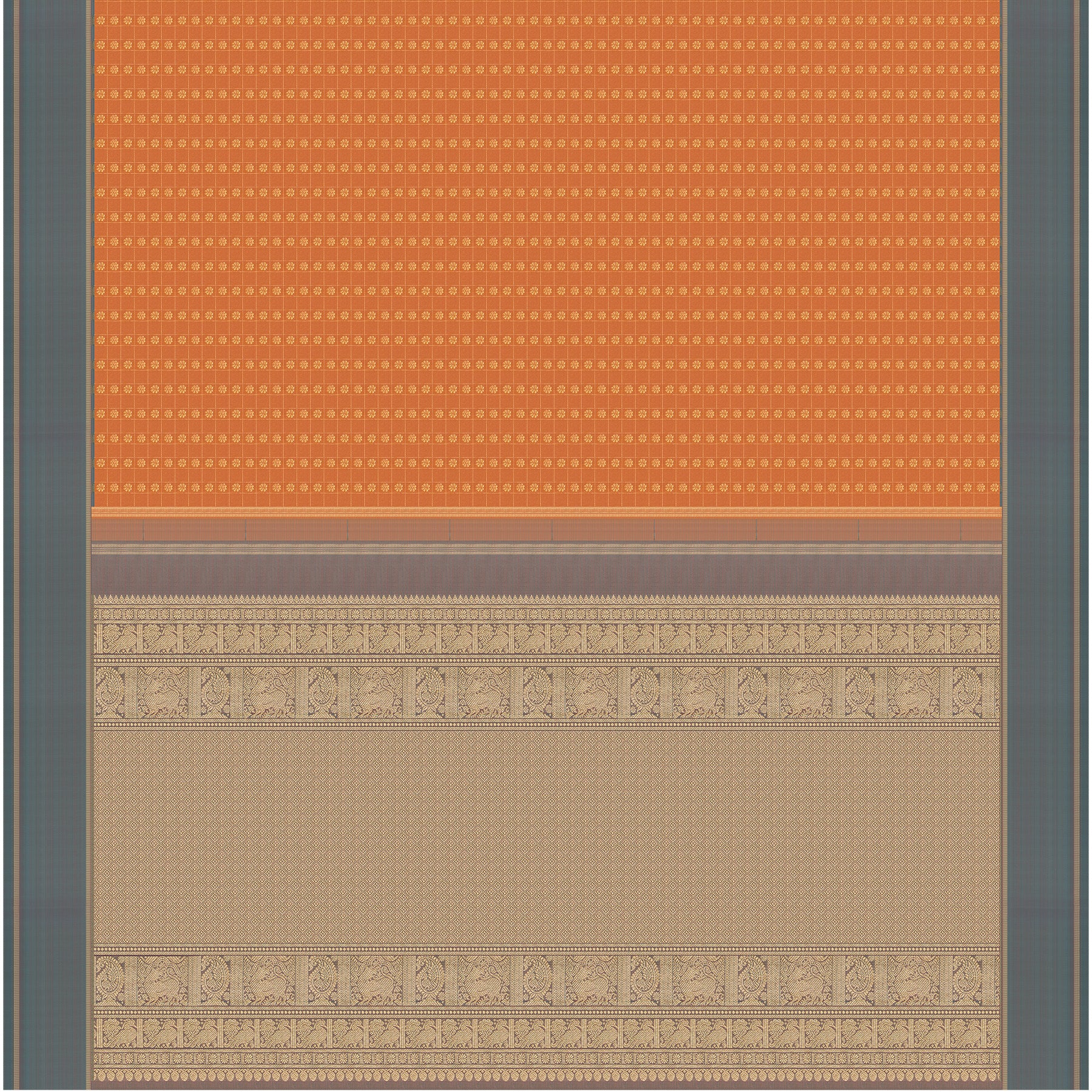 Kanakavalli Kanjivaram Silk Sari 25-615-HS001-08533 - Full View