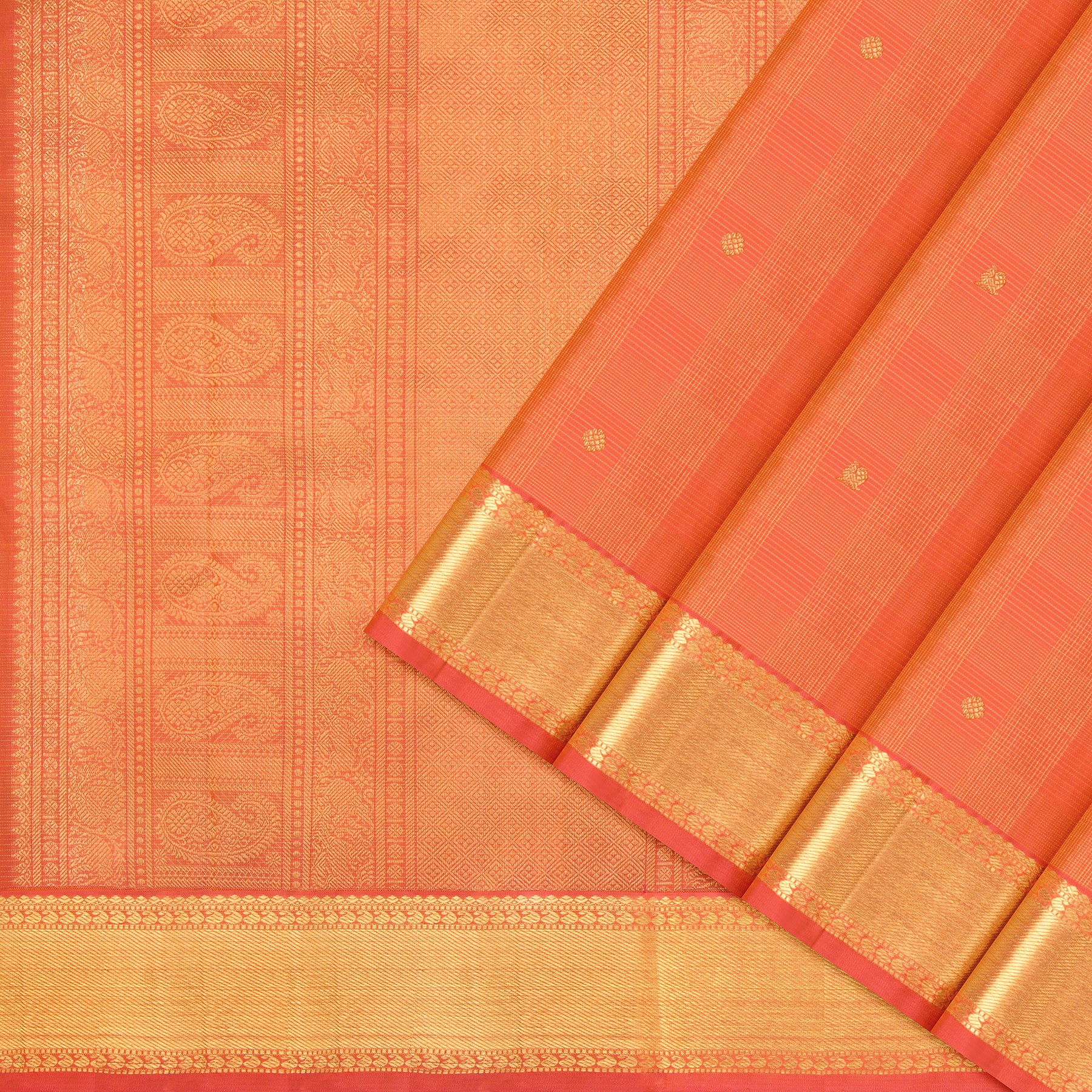 Kanakavalli Kanjivaram Silk Sari 25-615-HS001-08537 - Cover View 