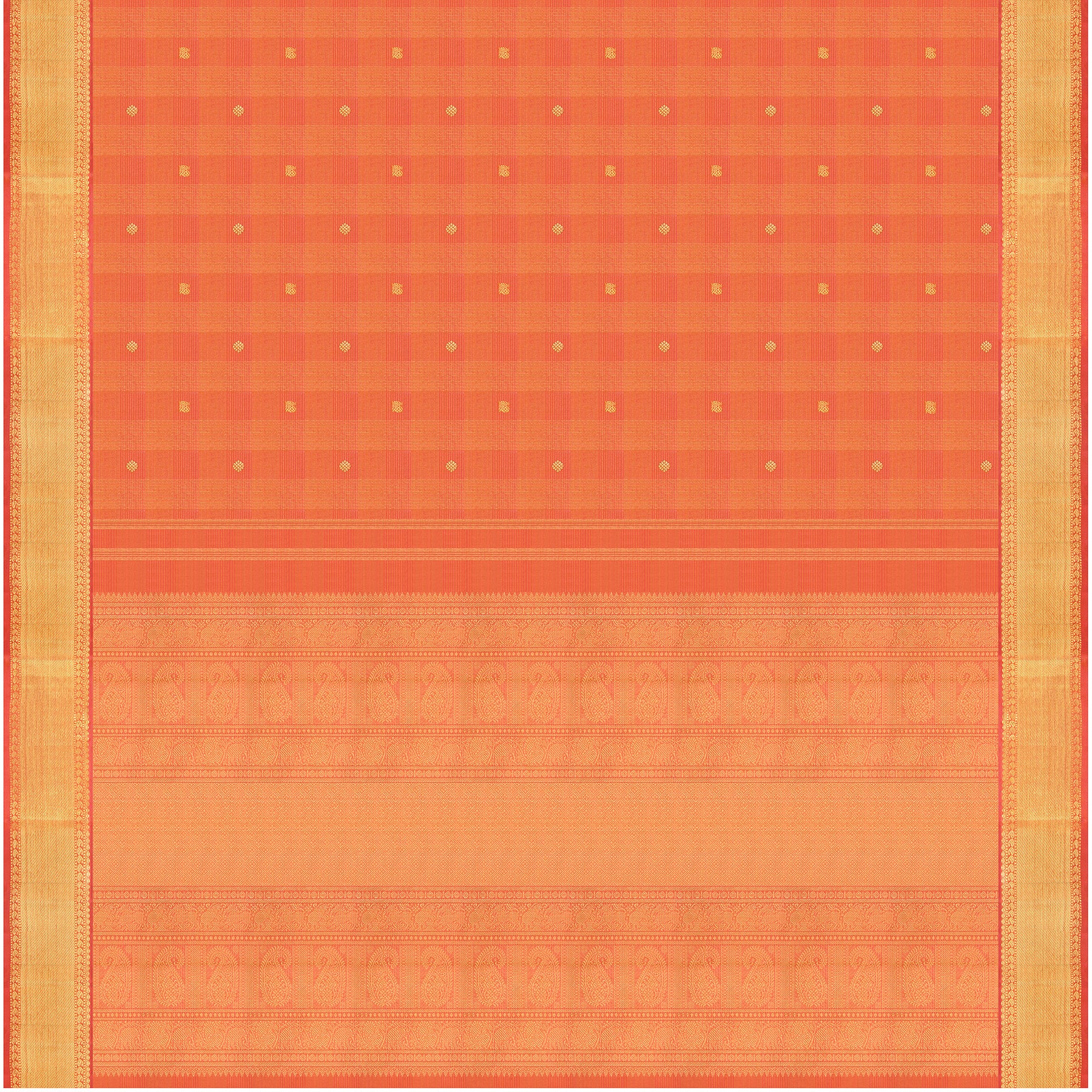 Kanakavalli Kanjivaram Silk Sari 25-615-HS001-08537 - Full View