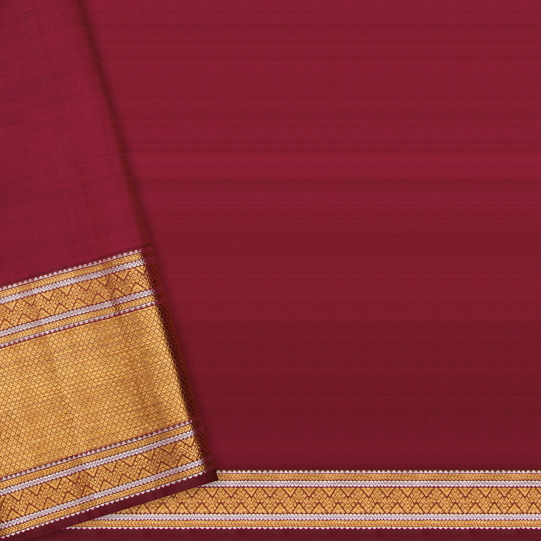 Kanakavalli Kanjivaram Silk Sari 25-615-HS001-08576 - Blouse View