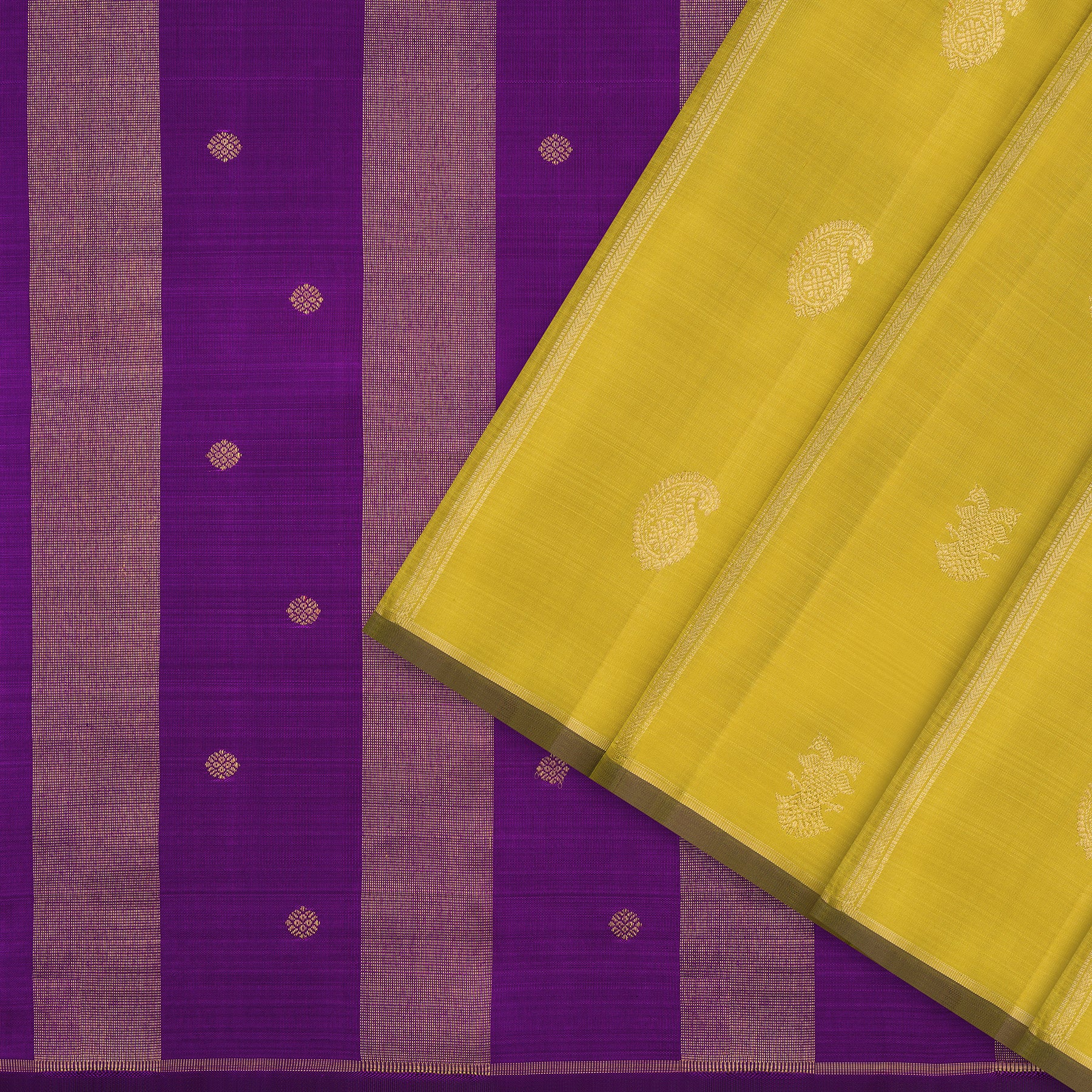 Kanakavalli Kanjivaram Silk Sari 25-615-HS001-08583 - Cover View