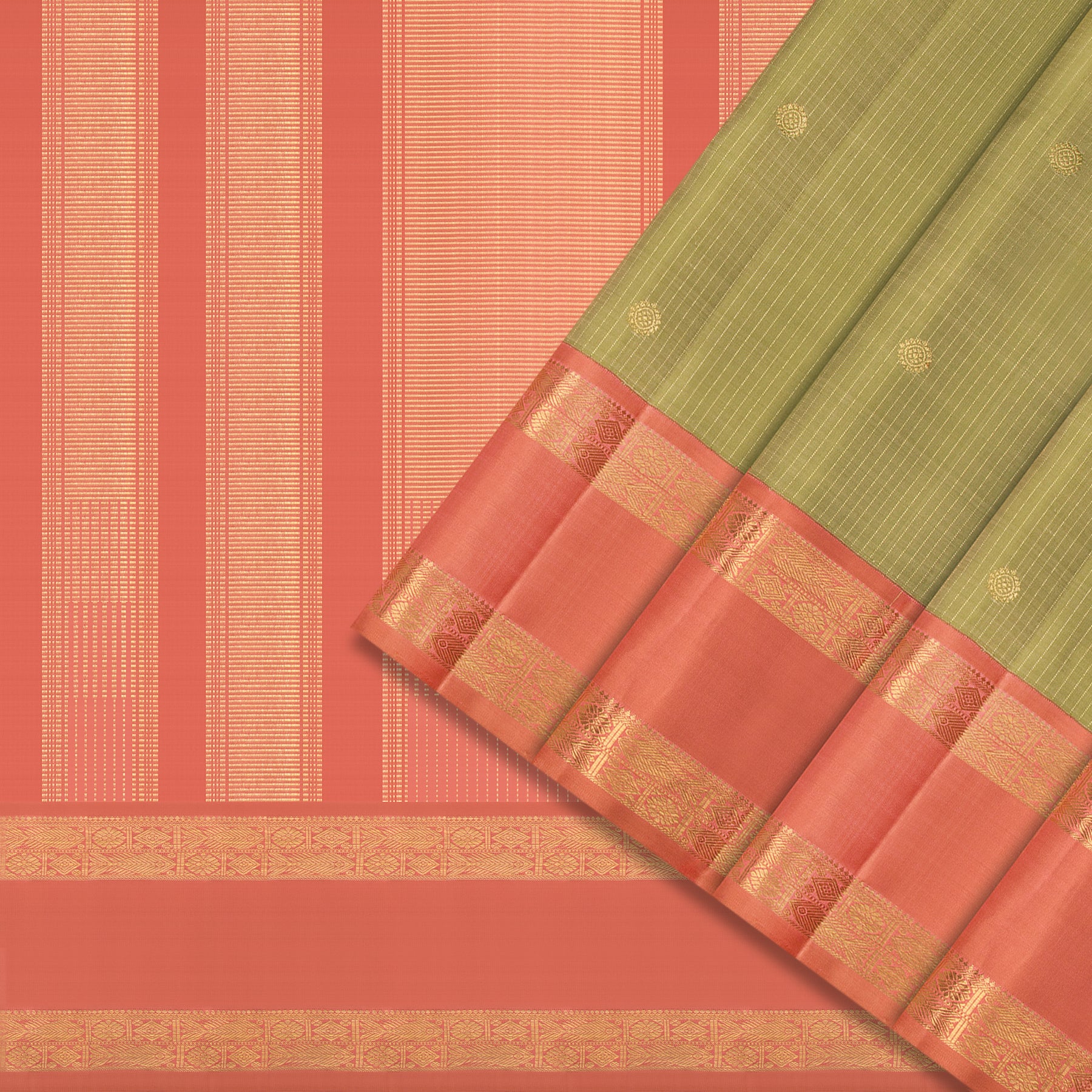 Kanakavalli Kanjivaram Silk Sari 25-615-HS001-08588 - Cover View
