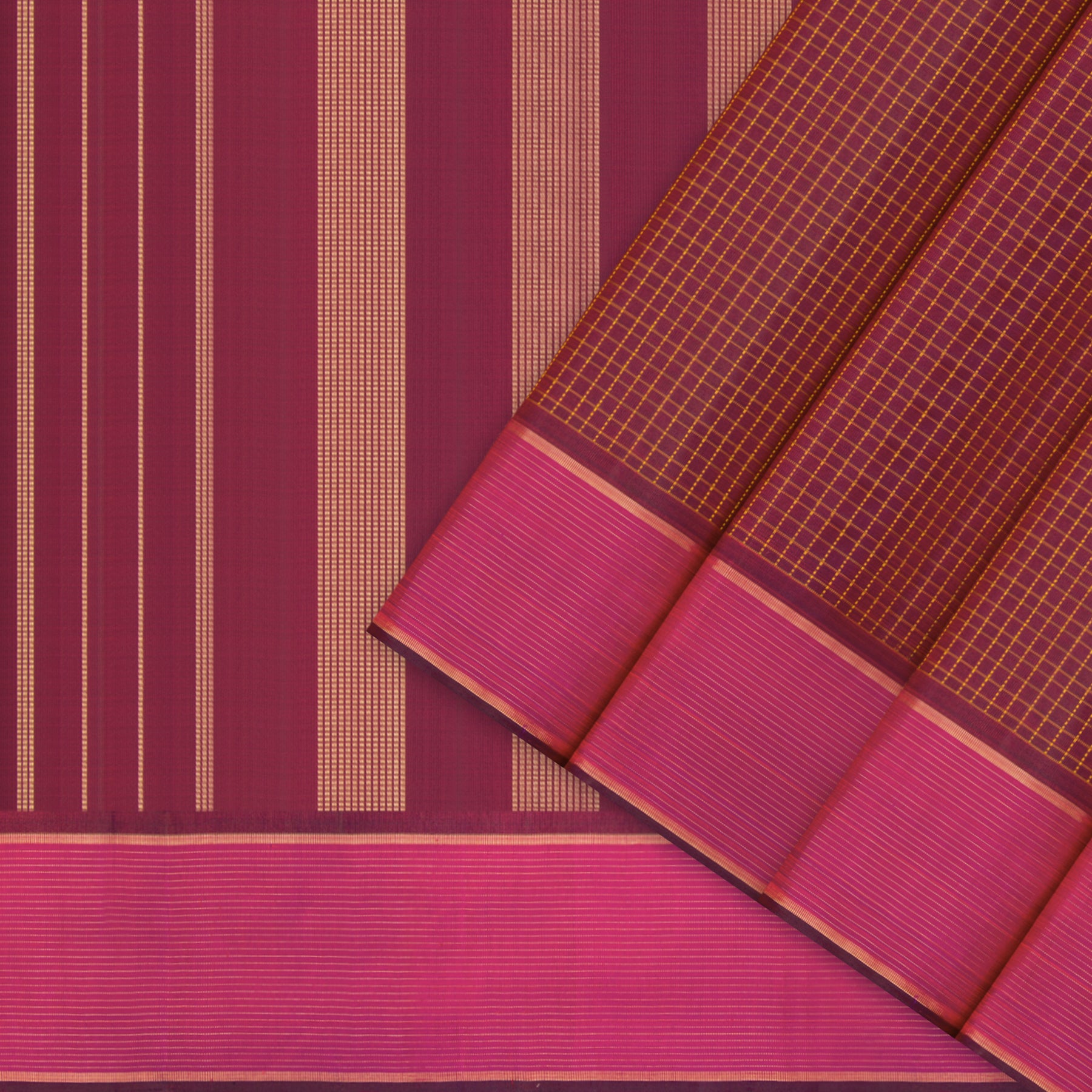 Kanakavalli Kanjivaram Silk Sari 25-615-HS001-09230 - Cover View