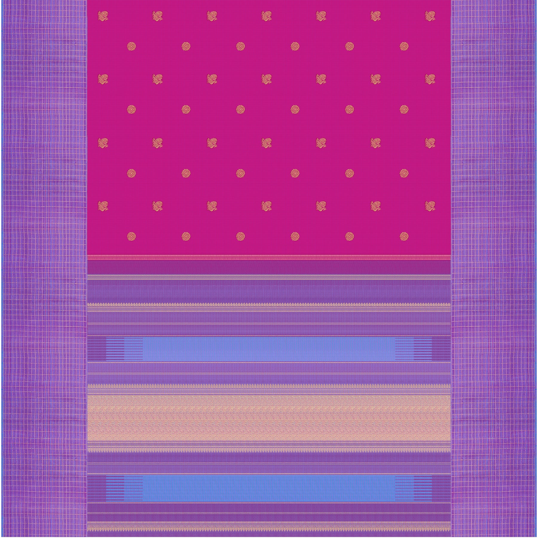 Kanakavalli Kanjivaram Silk Sari 25-615-HS001-09248 - Full View