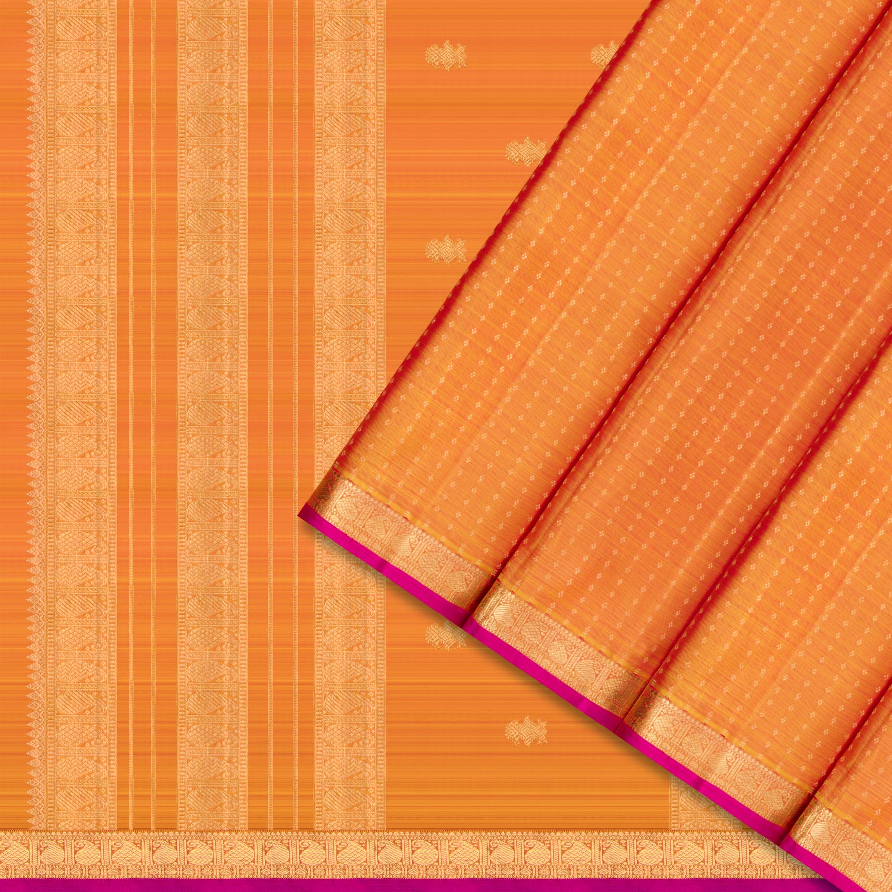 Kanakavalli Kanjivaram Silk Sari 25-615-HS001-09257 - Cover View