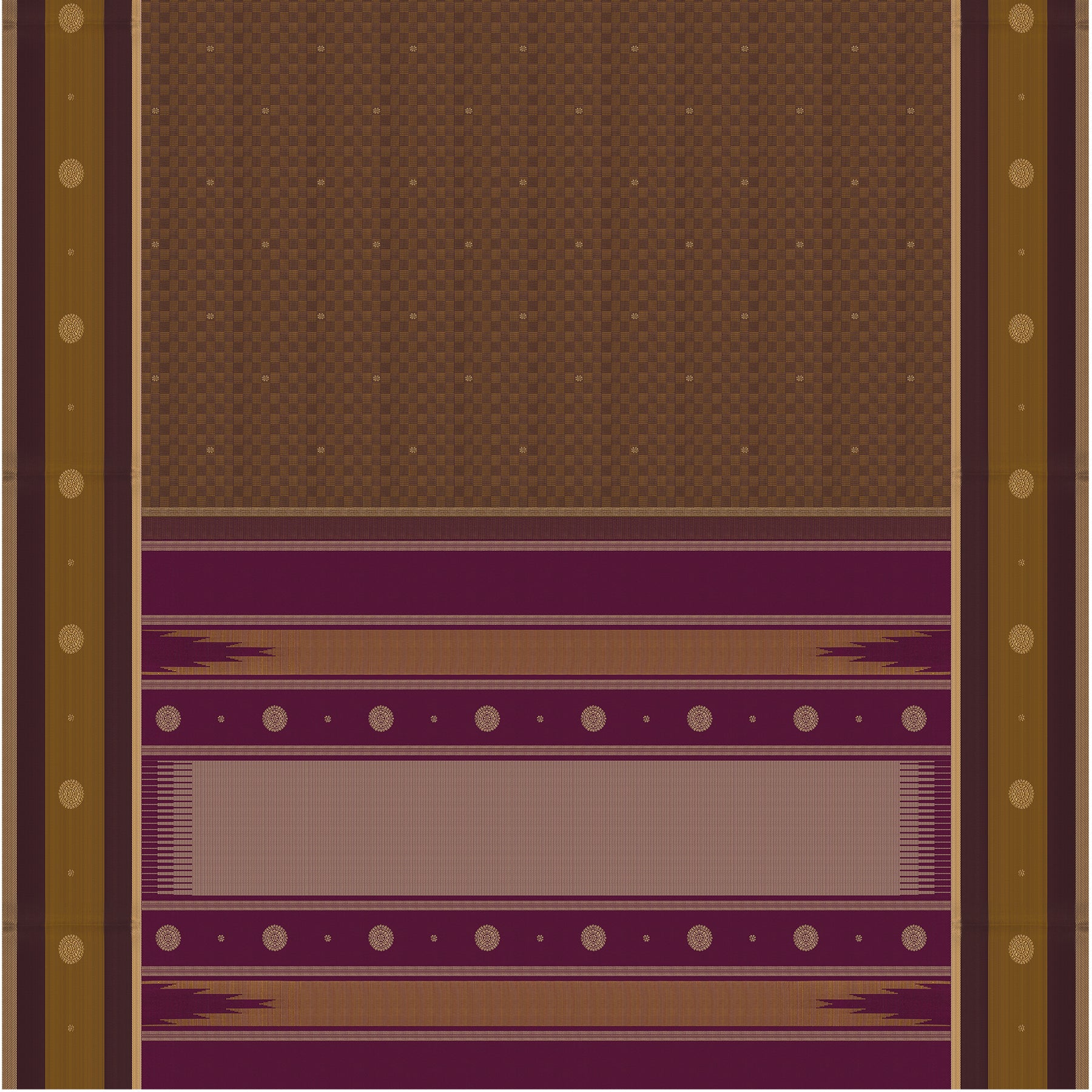 Kanakavalli Kanjivaram Silk Sari 25-615-HS001-09280 - Full View