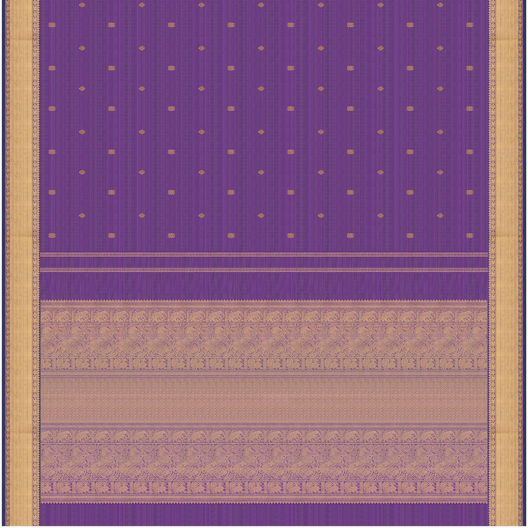 Kanakavalli Kanjivaram Silk Sari 25-615-HS001-09298 - Full View