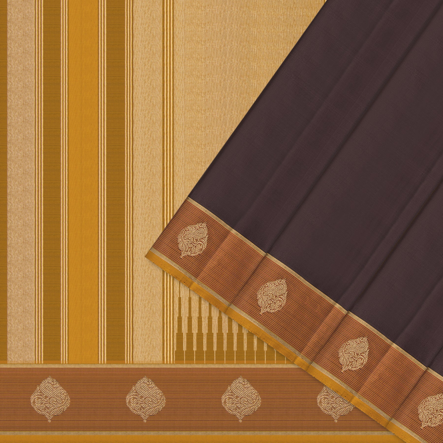 Kanakavalli Kanjivaram Silk Sari 25-615-HS001-09302 - Cover View