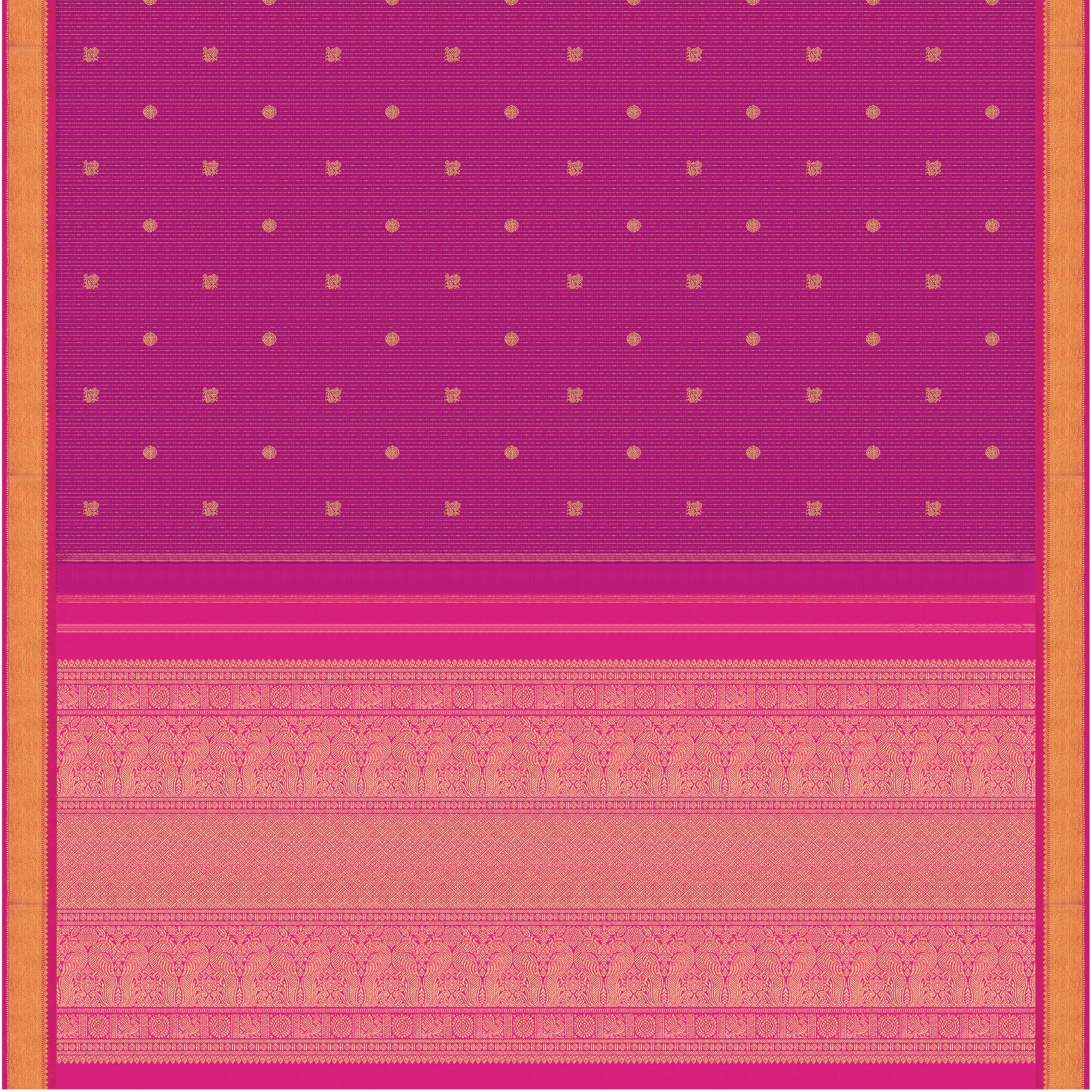 Kanakavalli Kanjivaram Silk Sari 25-615-HS001-09314 - Full View