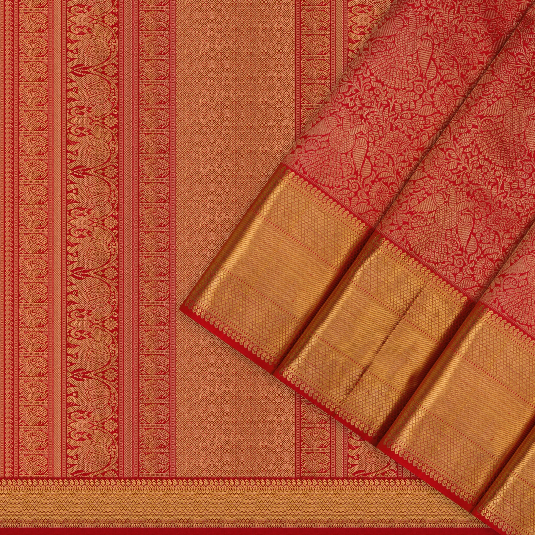 Kanakavalli Kanjivaram Silk Sari 25-615-HS001-10019 - Cover View