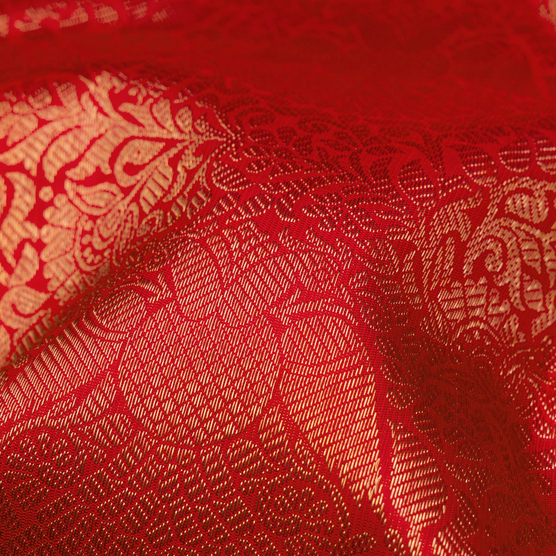 Kanakavalli Kanjivaram Silk Sari 25-615-HS001-10019 - Fabric View