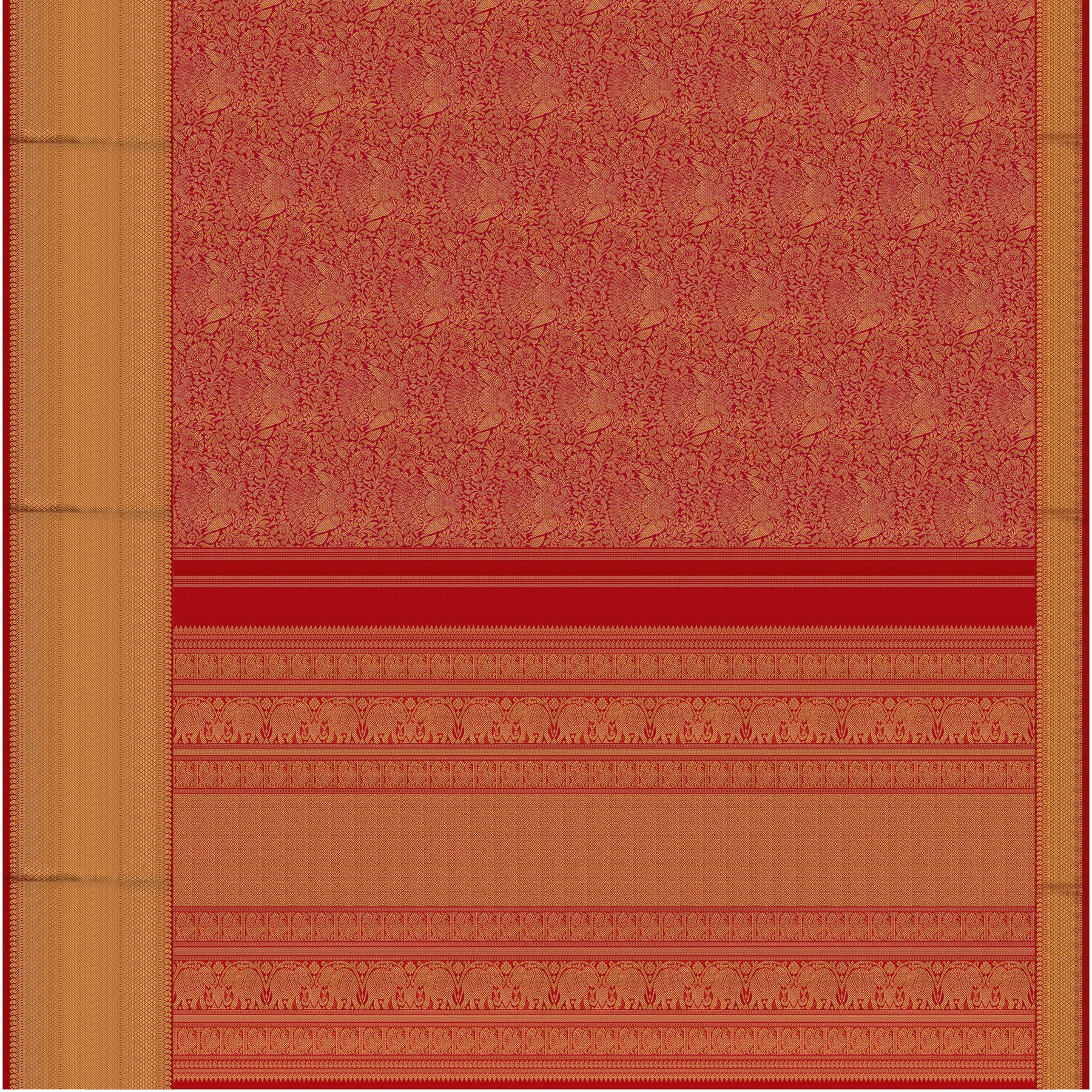 Kanakavalli Kanjivaram Silk Sari 25-615-HS001-10019 - Full View