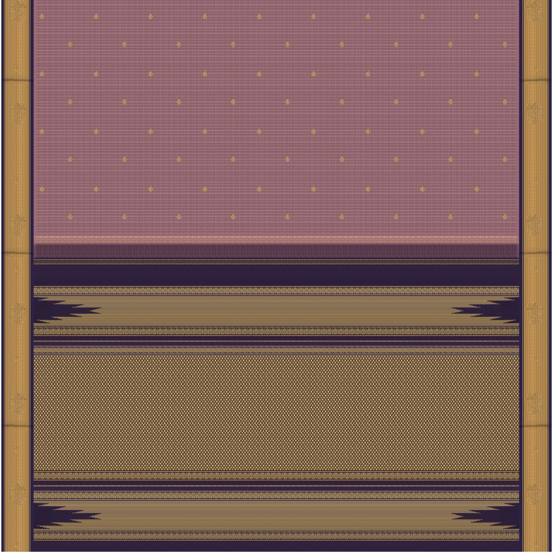 Kanakavalli Kanjivaram Silk Sari 25-615-HS001-10039 - Full View